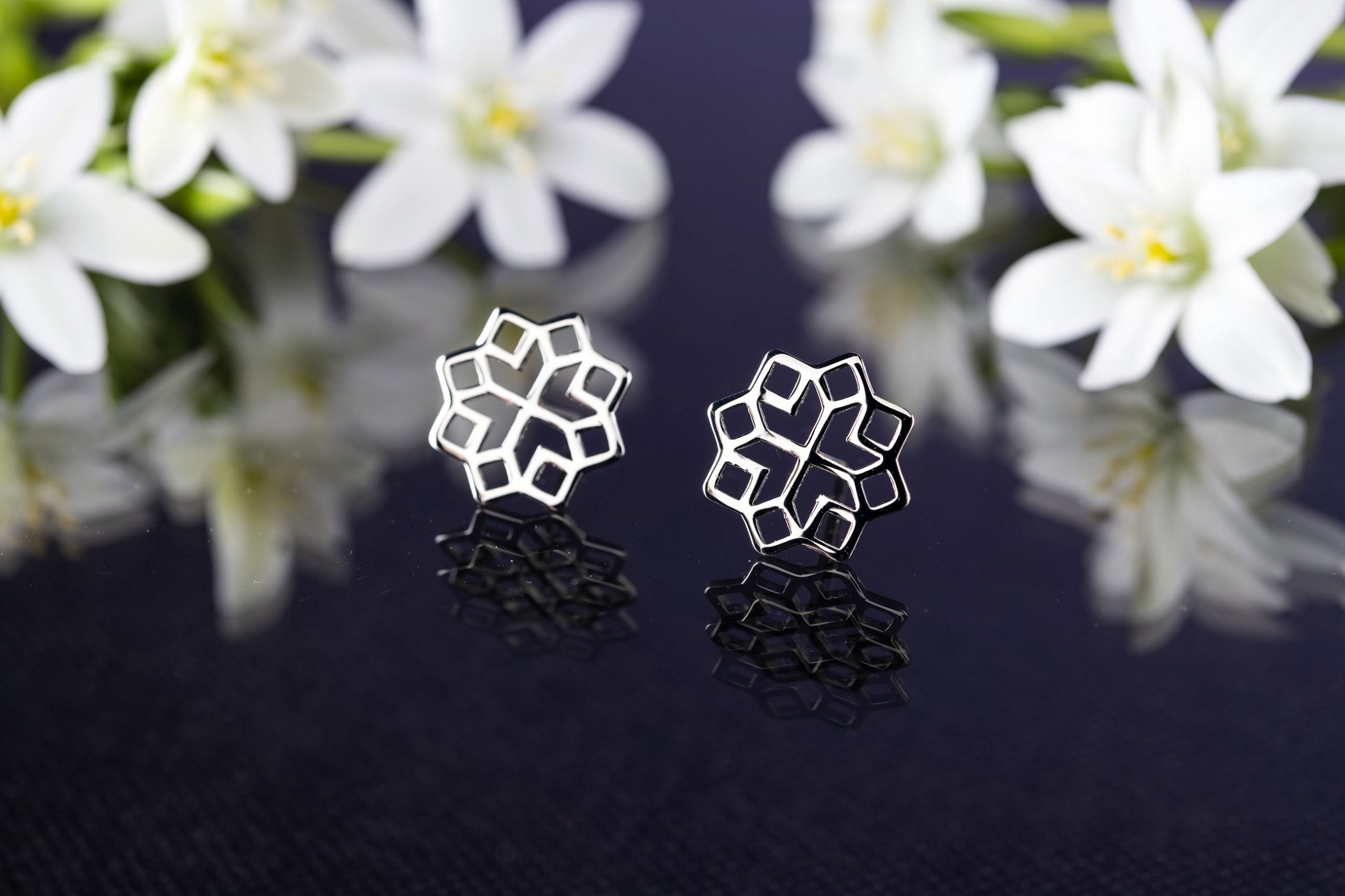 Napichovacie náušnice - Novohrad hviezda 2