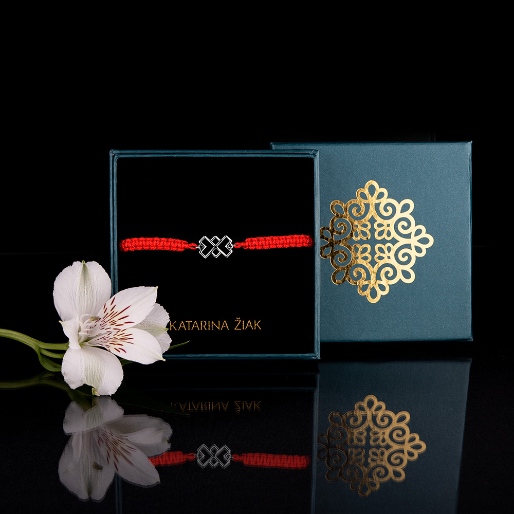 Náramok Novohrad ornament 1 – šnúrka