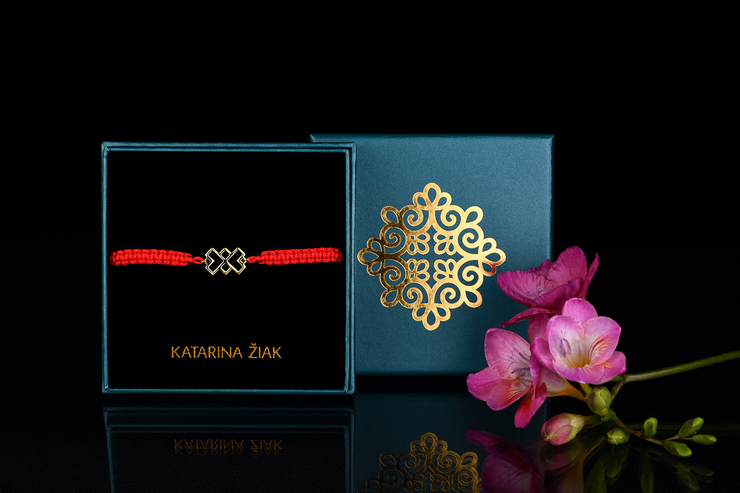 Náramok Novohrad ornament 1 – šnúrka