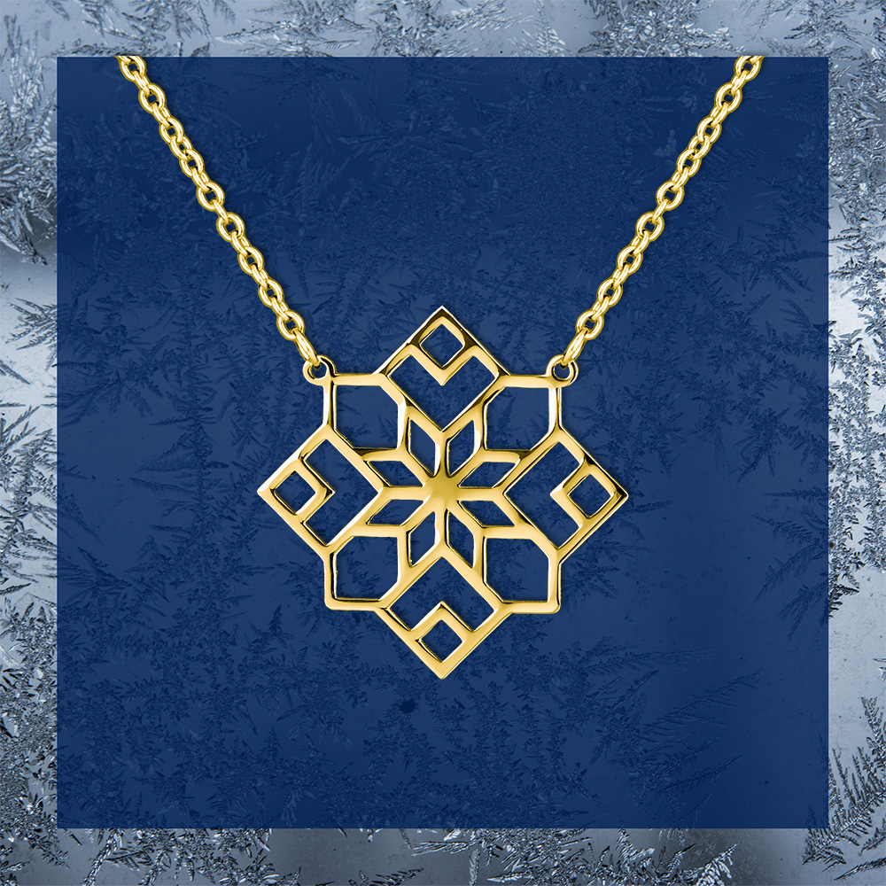 Náhrdelník Novohrad – štvorec 1