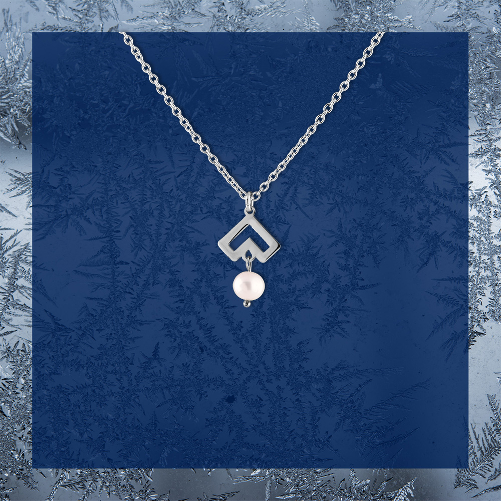 Prívesok – Novohrad srdiečko 1 + perla