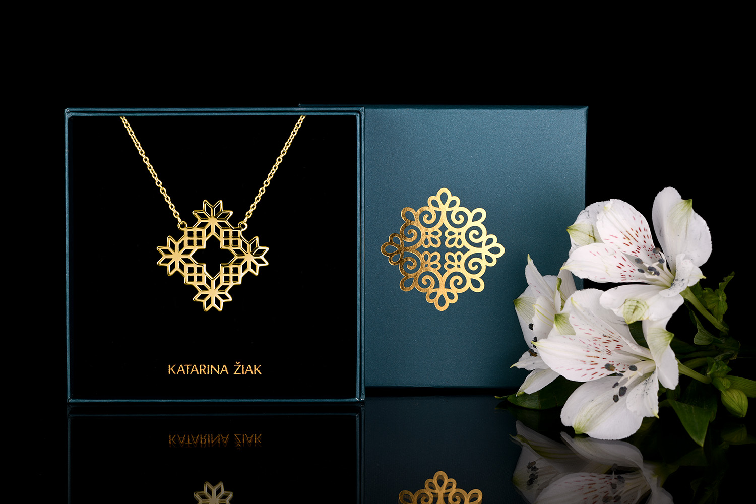 Náhrdelník Novohrad – štvorec 4