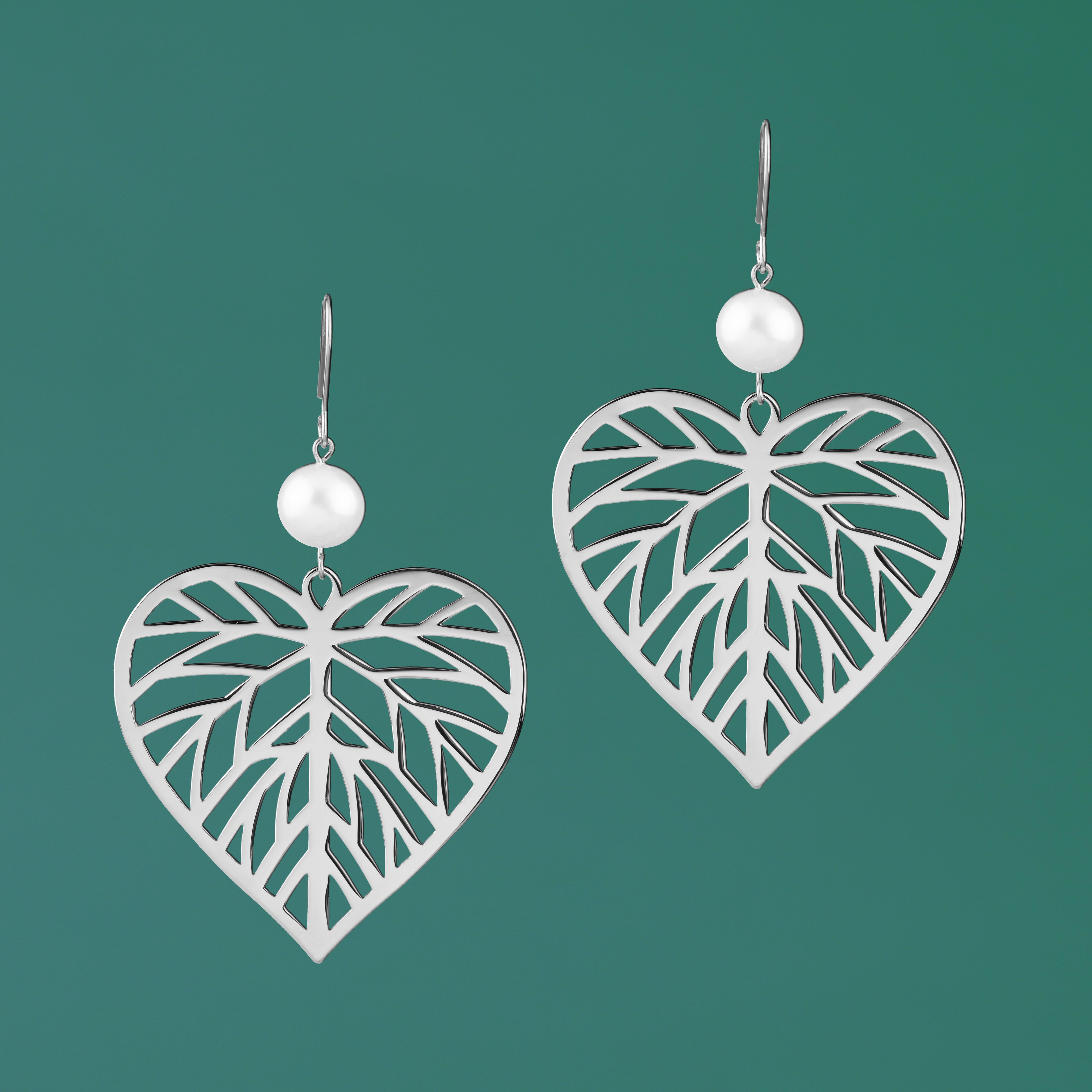 Náušnice lipový list