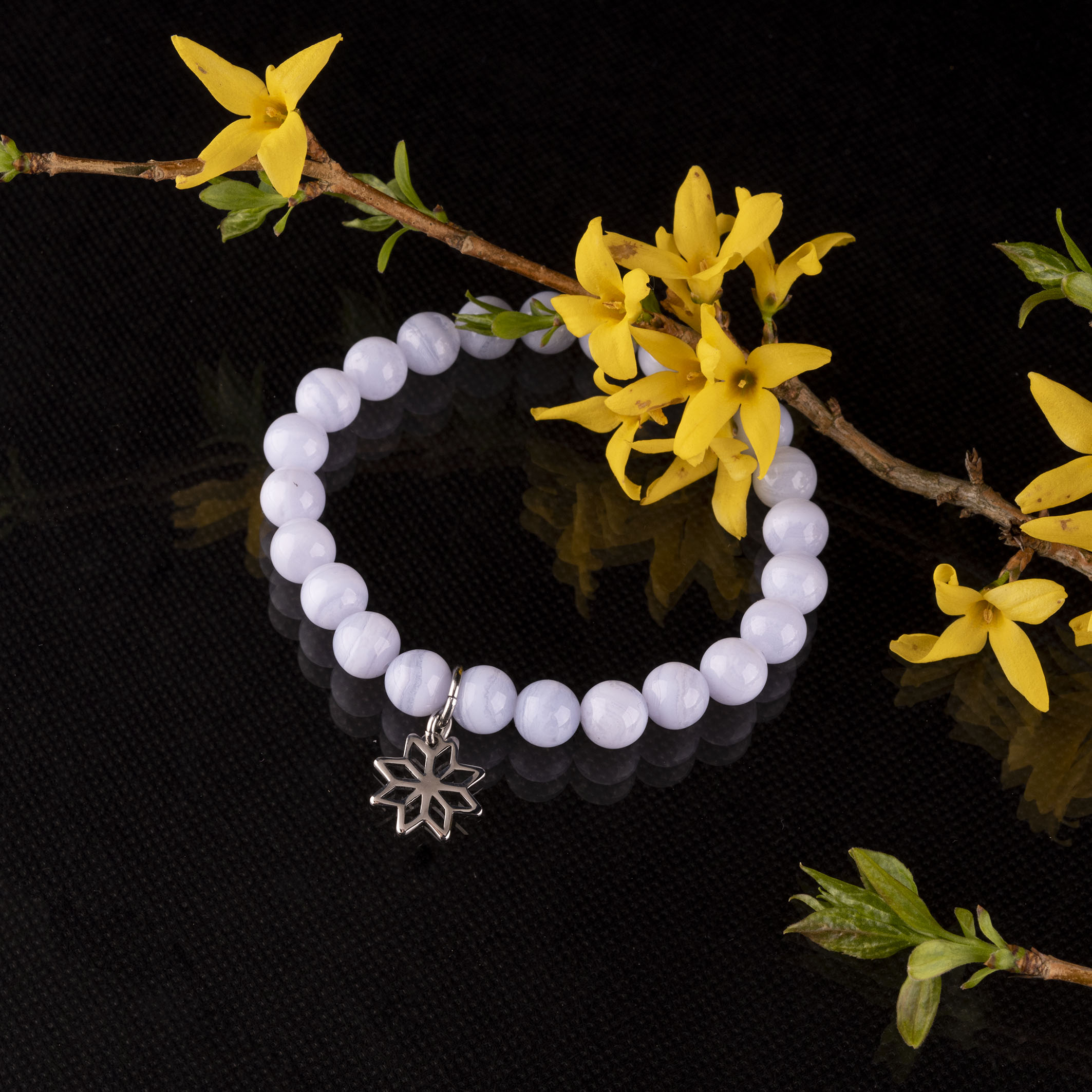 Náramok Novohrad hviezda 1 - rôzne kamene