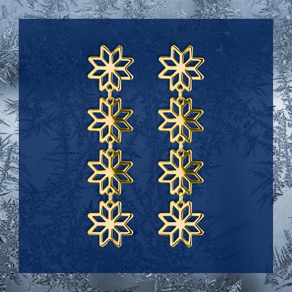 Náušnice Novohrad - hviezda 1 - pás