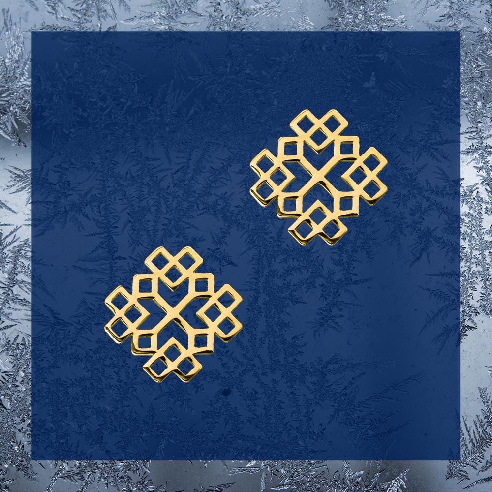 Napichovacie náušnice - Novohrad hviezda 3