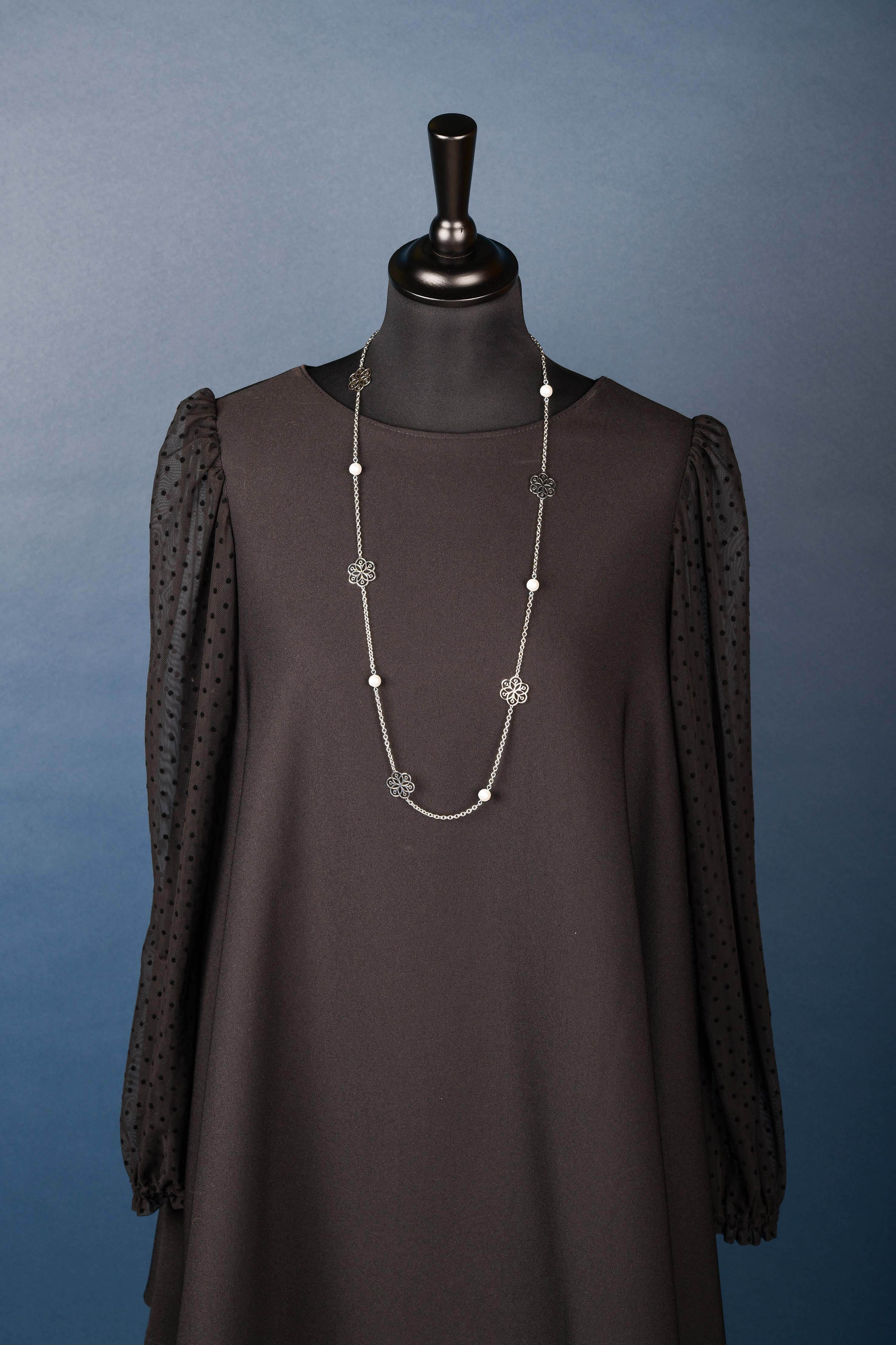 Retiazka kvet života -1 + perly