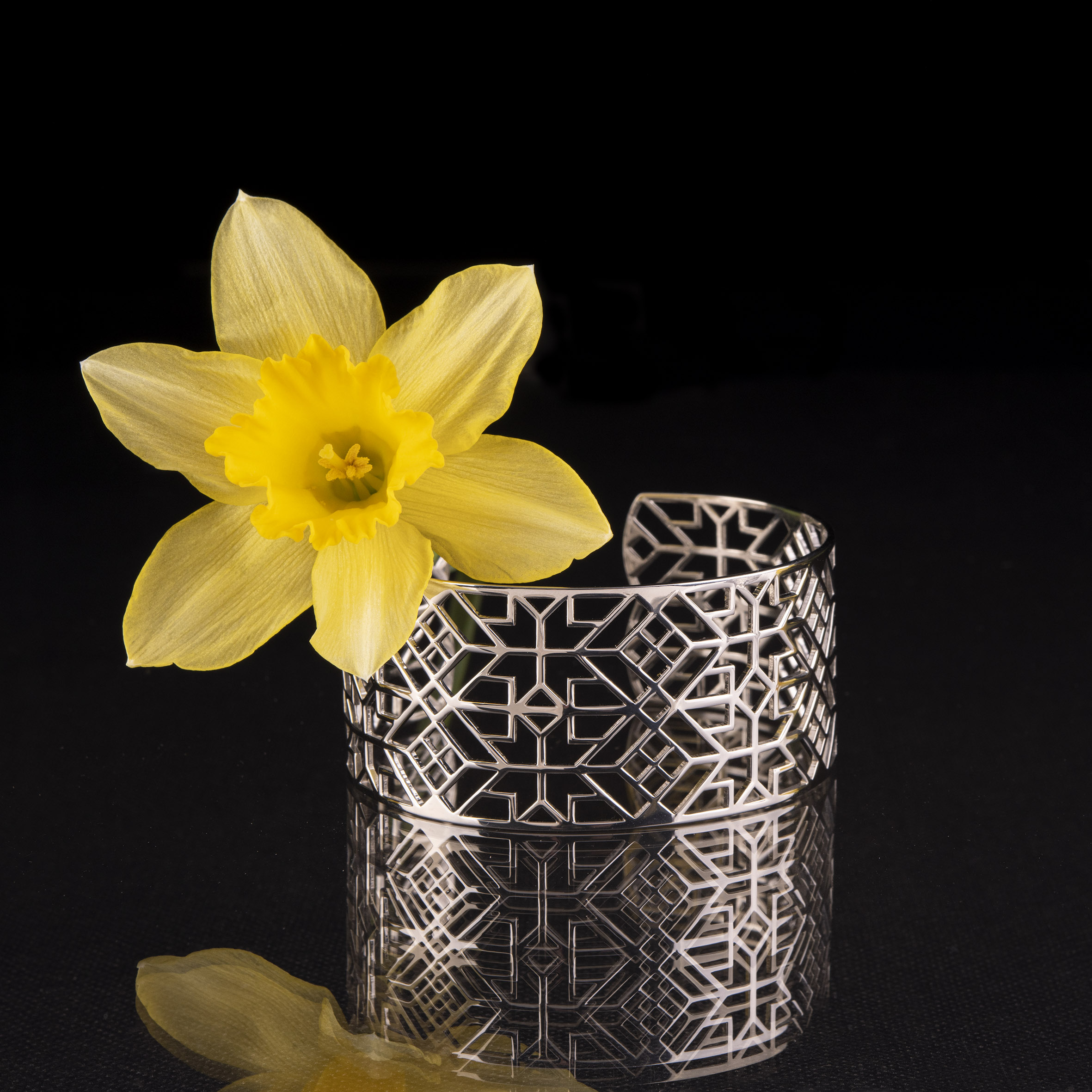 Náramok novohrad ornament - pás široký