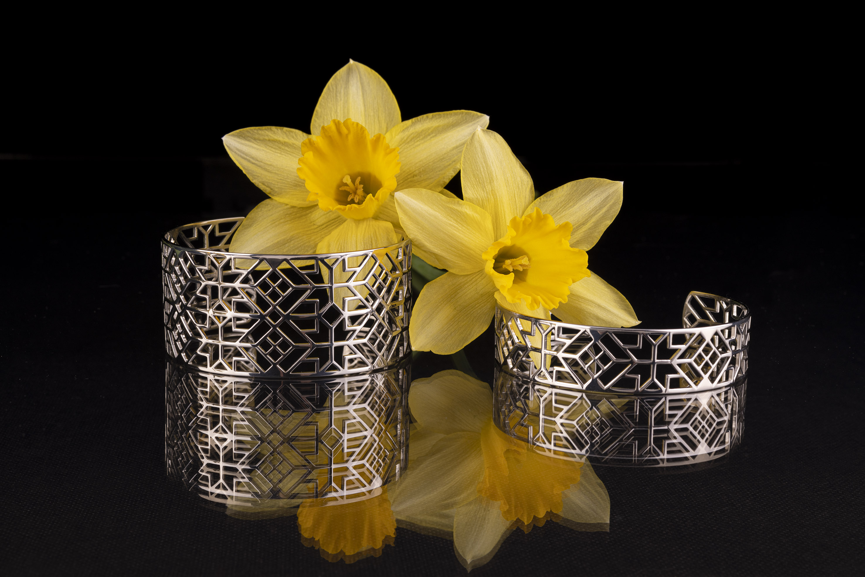 Náramok novohrad ornament - pás široký