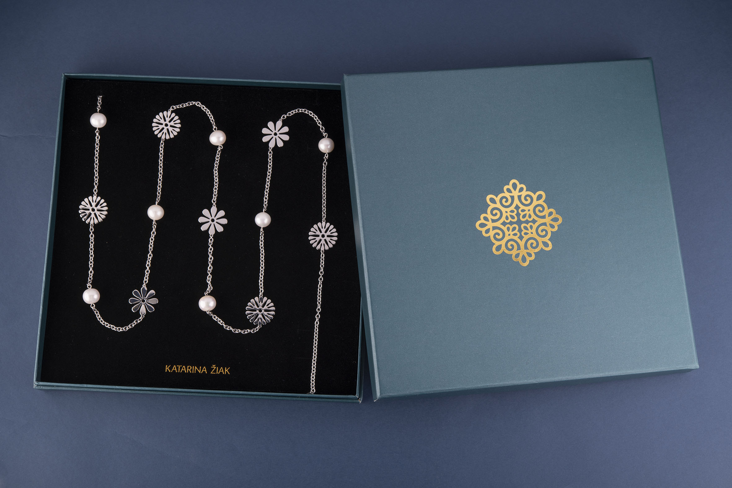 Retiazka Trakovice 2 + perly