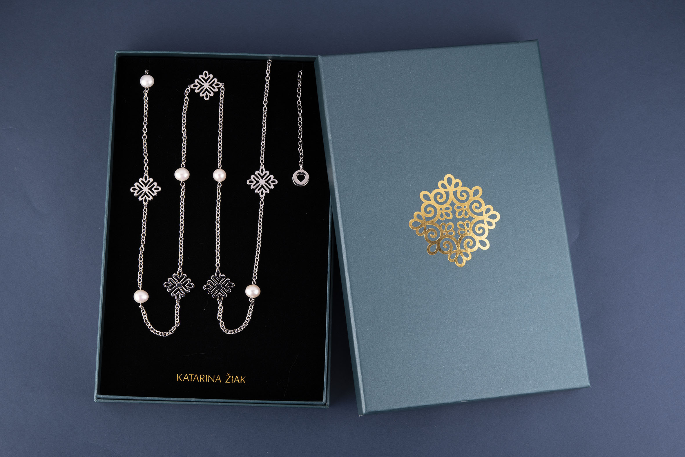 Retiazka Trakovice 1 + perly