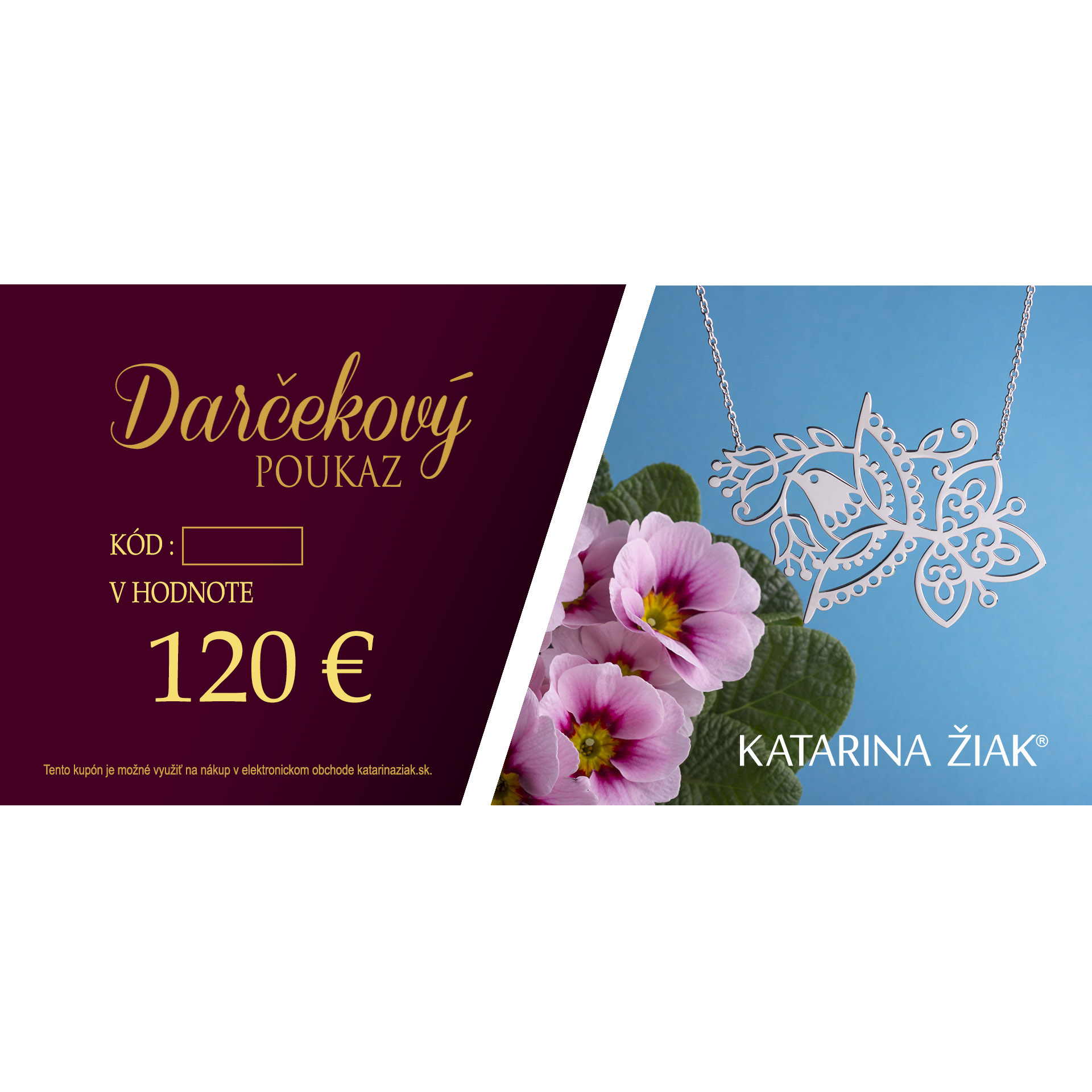 Gift voucher hearts - 120€