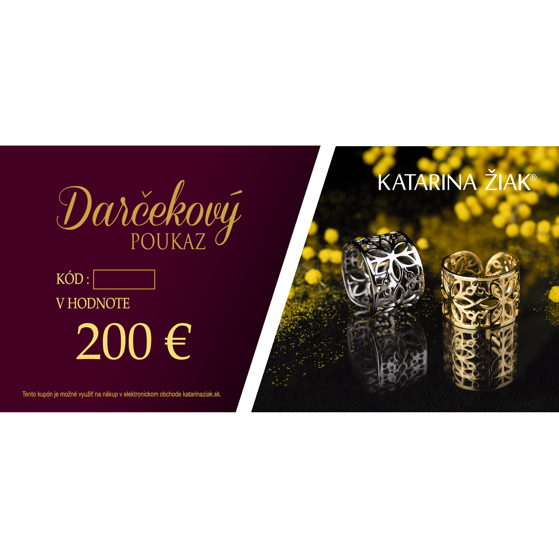 Gift voucher ornamentalistics - 200€