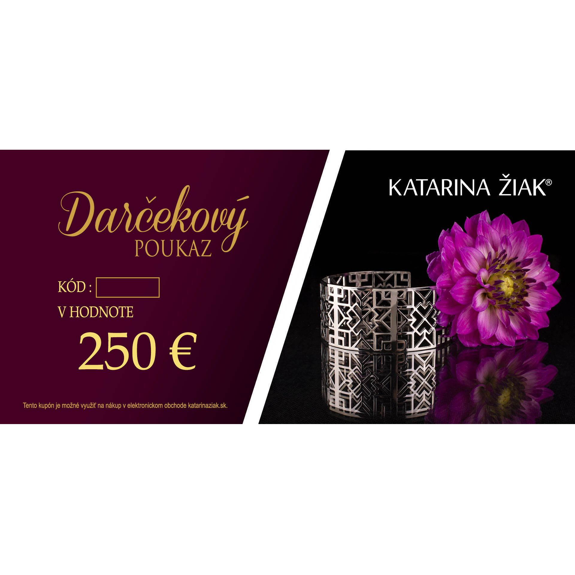 Gift voucher bobin lace - 250€