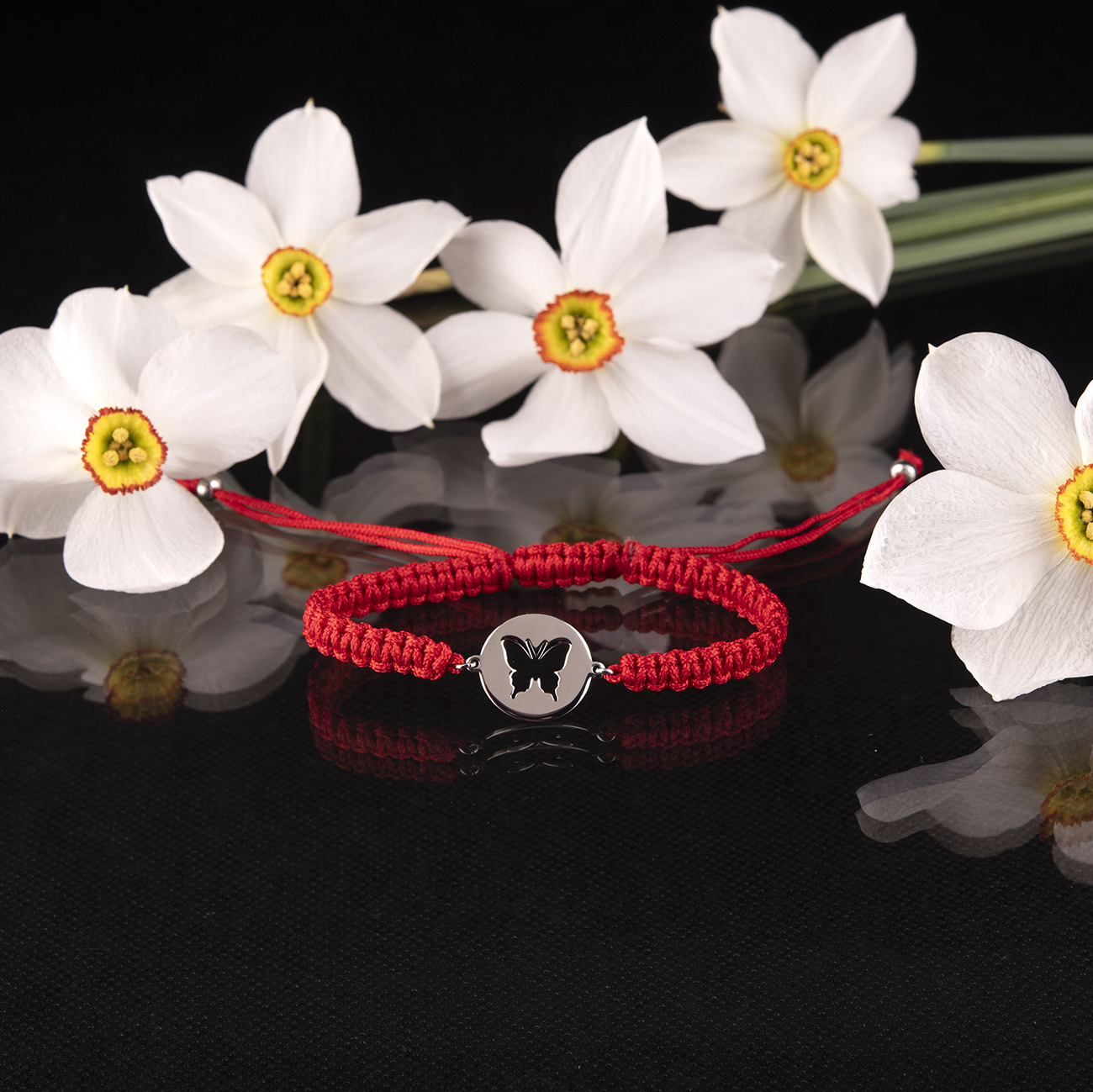 Náramok motýľ vidlochvost 2 - šnúrka