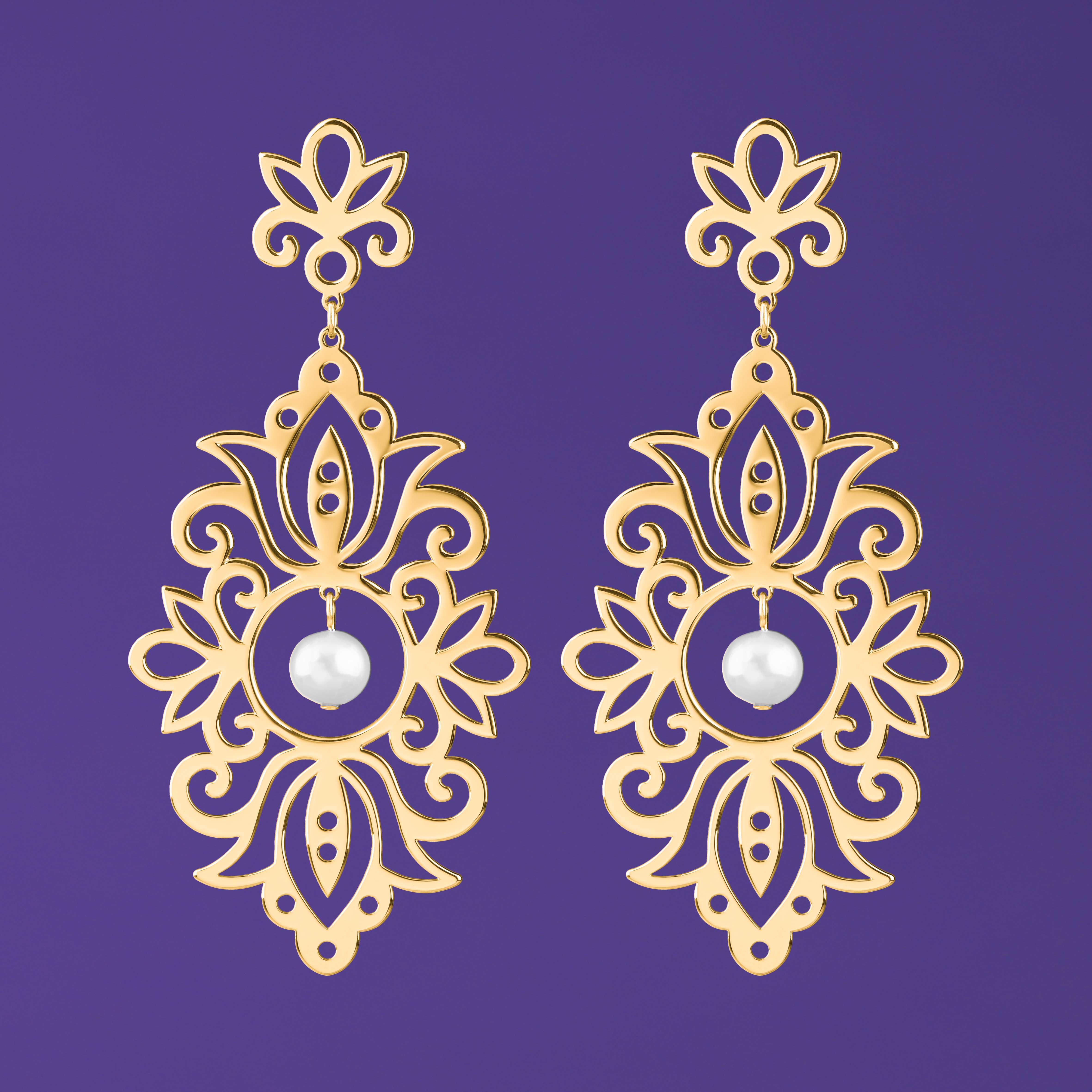 Náušnice Cíferský ornament 1