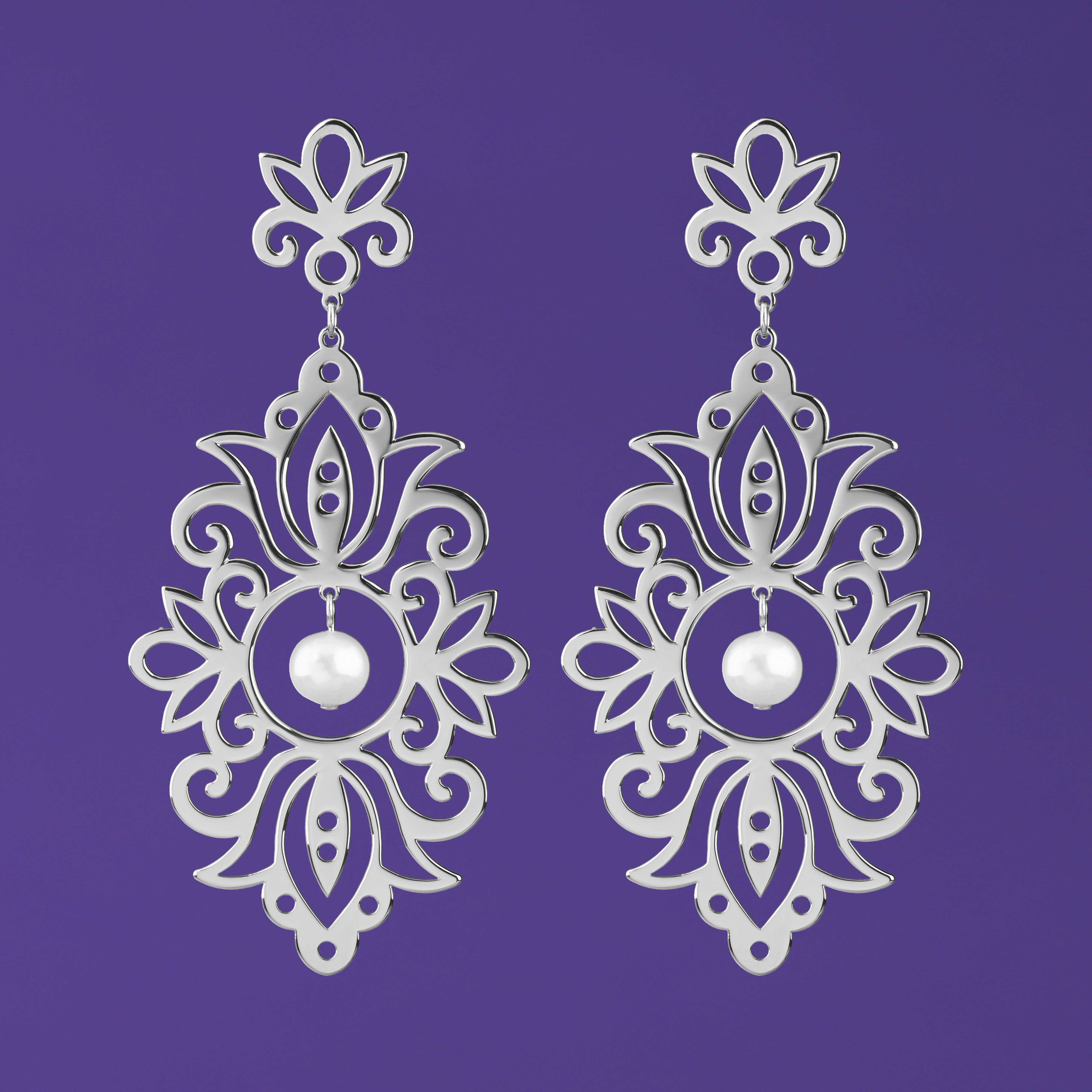 Náušnice Cíferský ornament 1