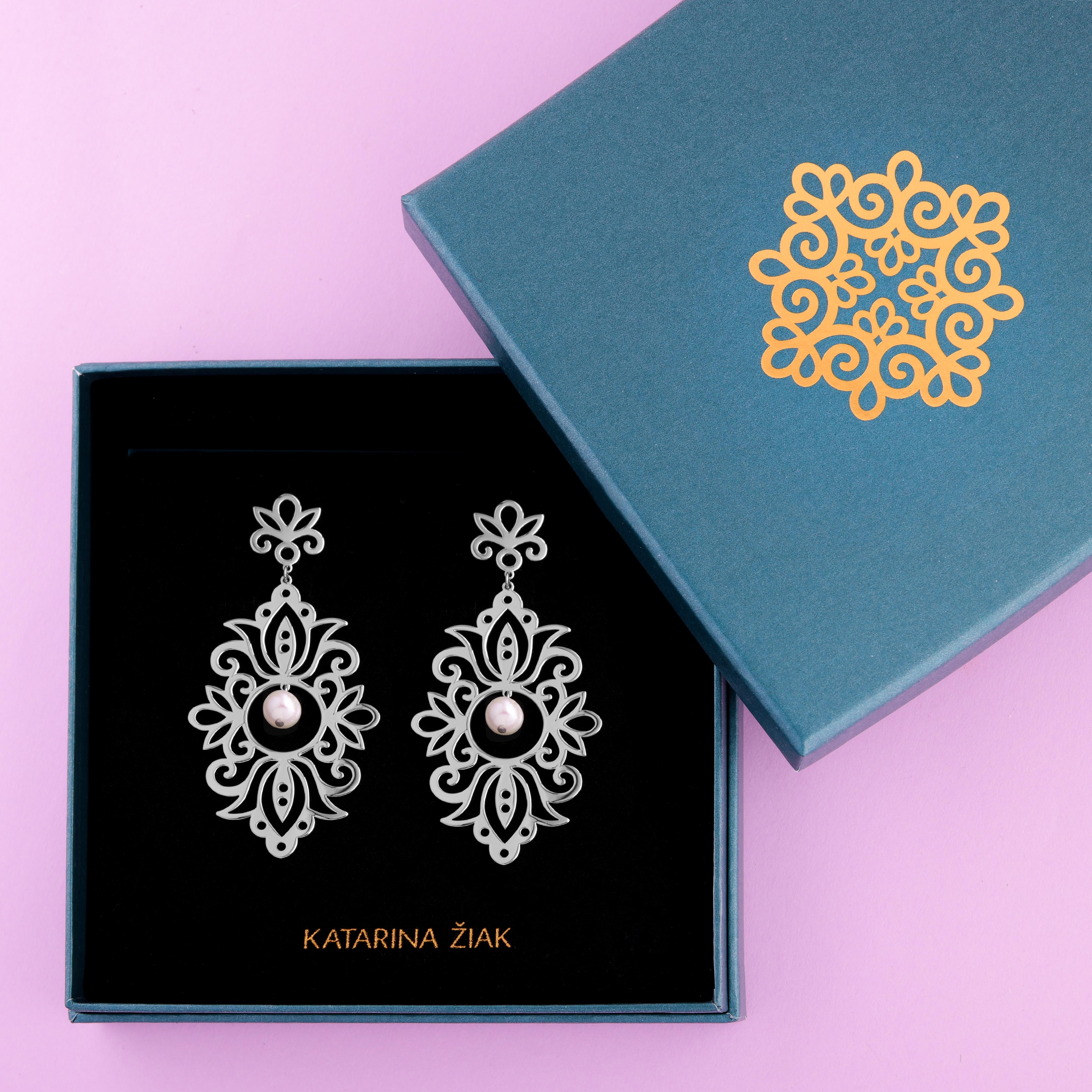 Náušnice Cíferský ornament 1