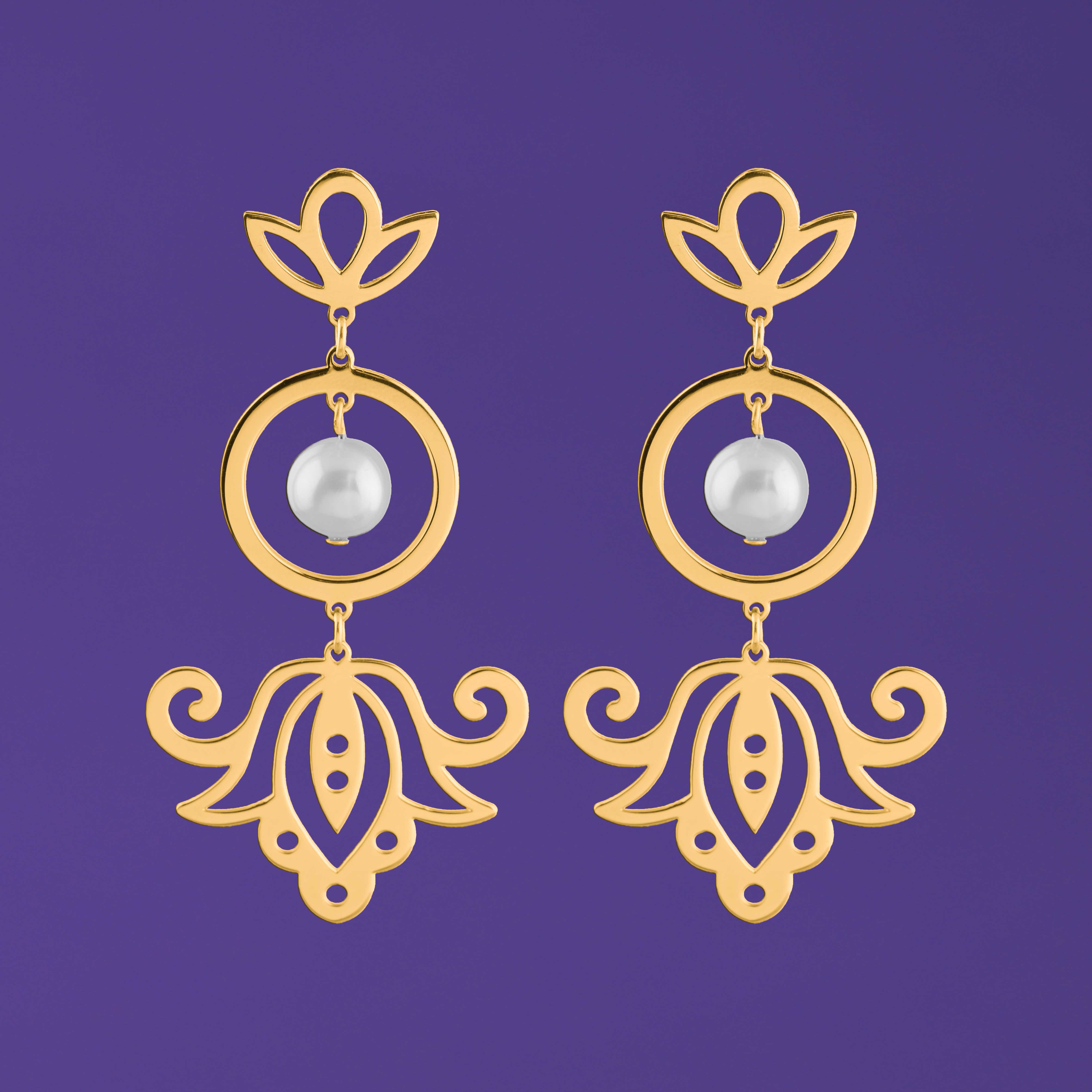 Náušnice Cíferský ornament 2