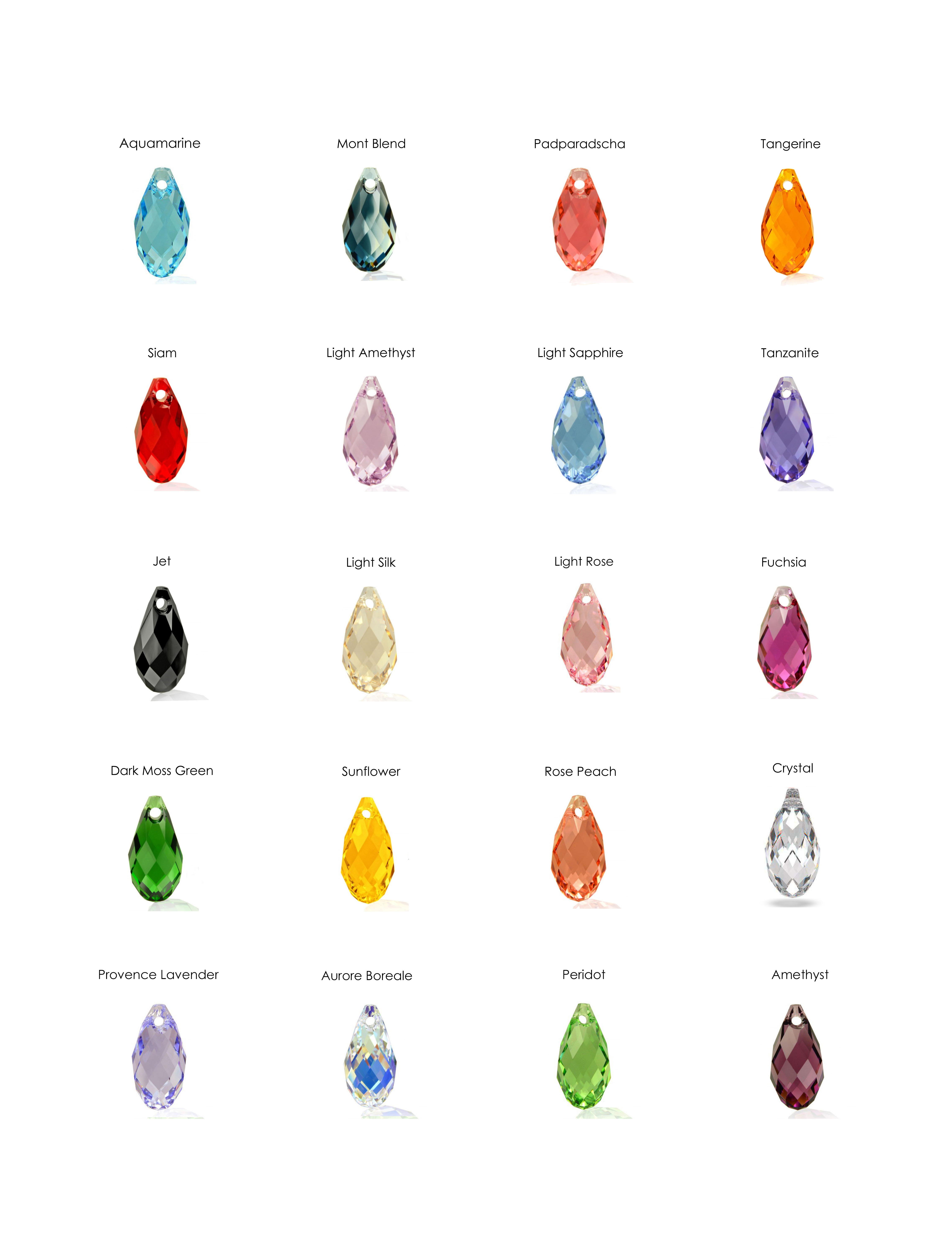 Náušnice gatra vodopád - dlhý + swarovski