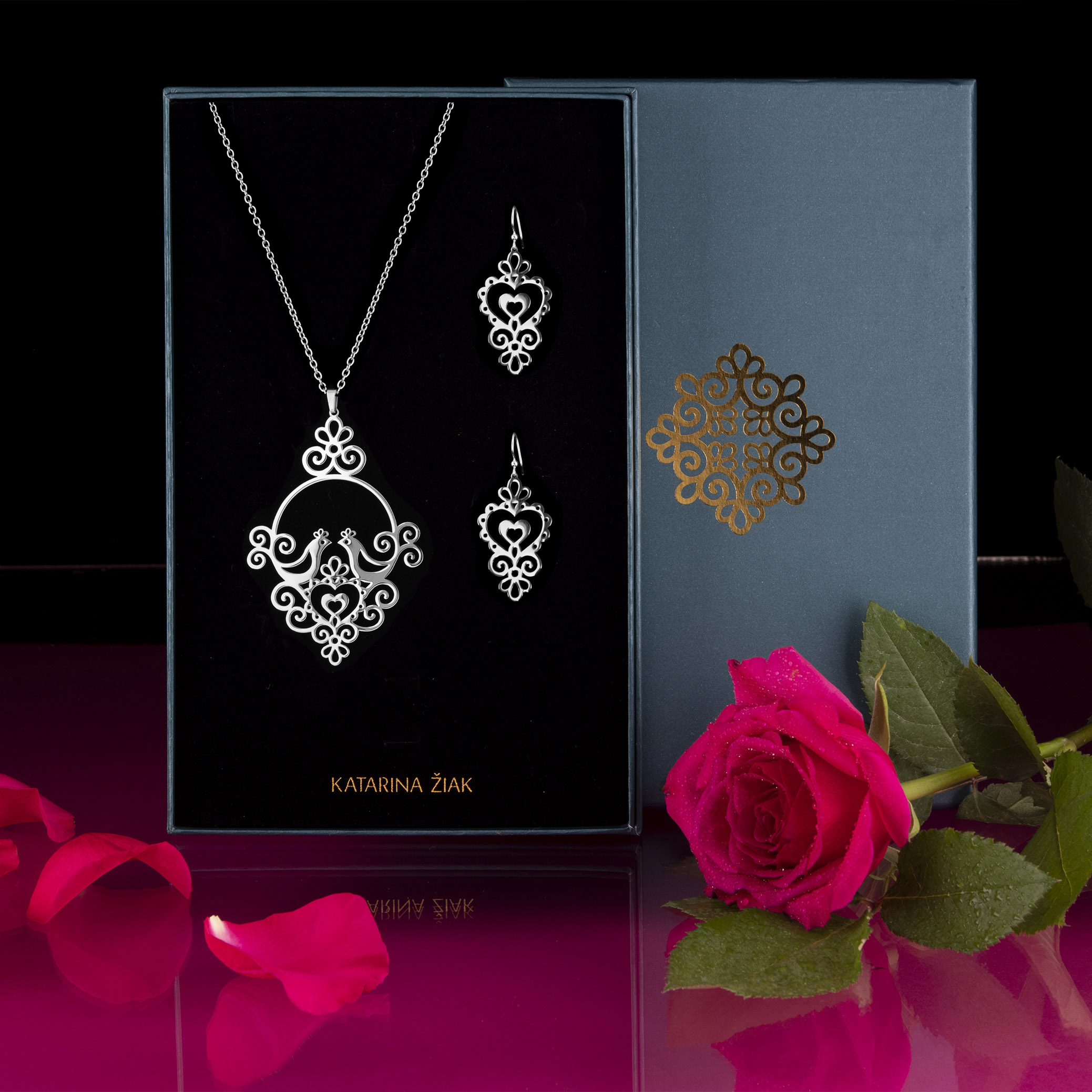 Set Ornamentika - holubice