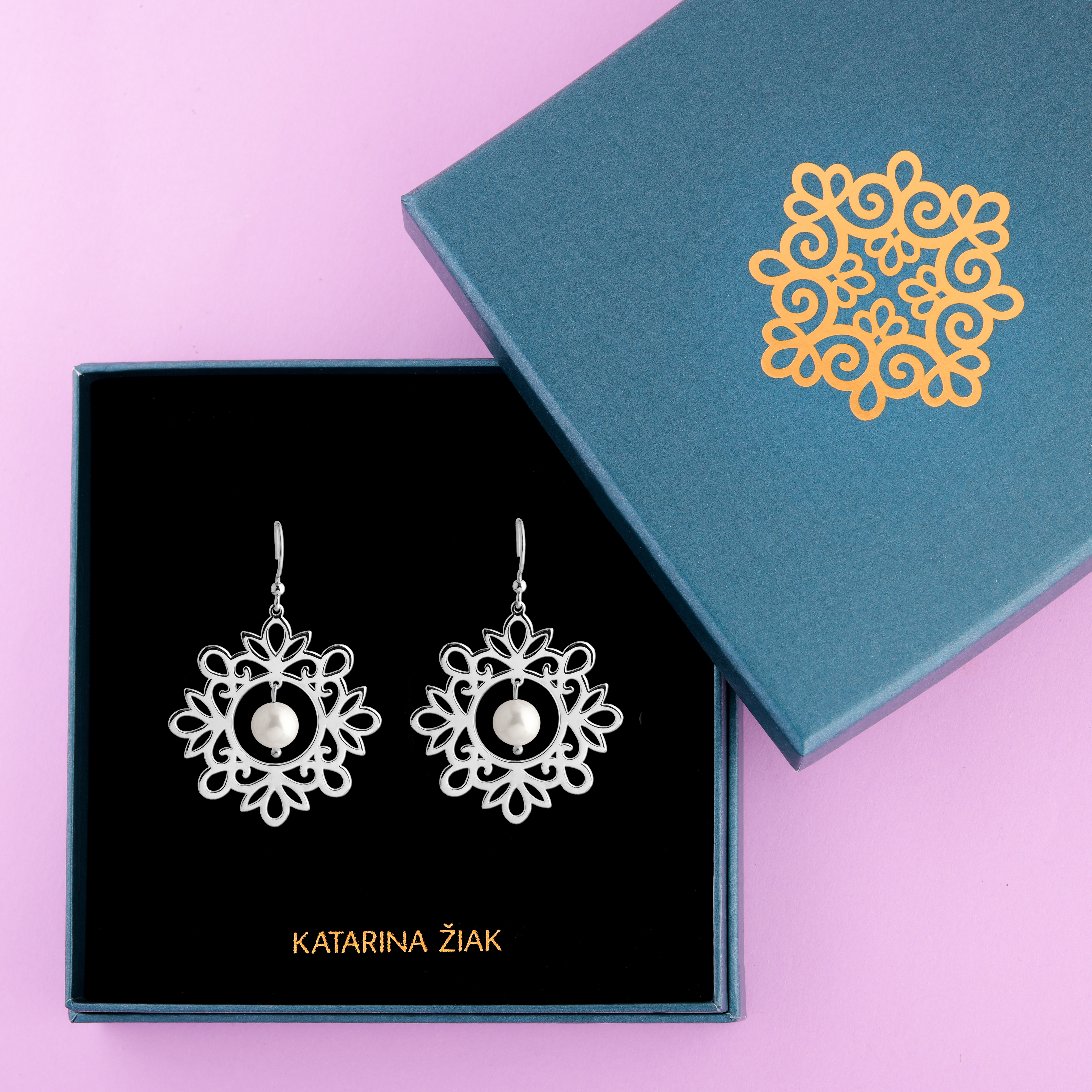 Náušnice Cíferský ornament 3