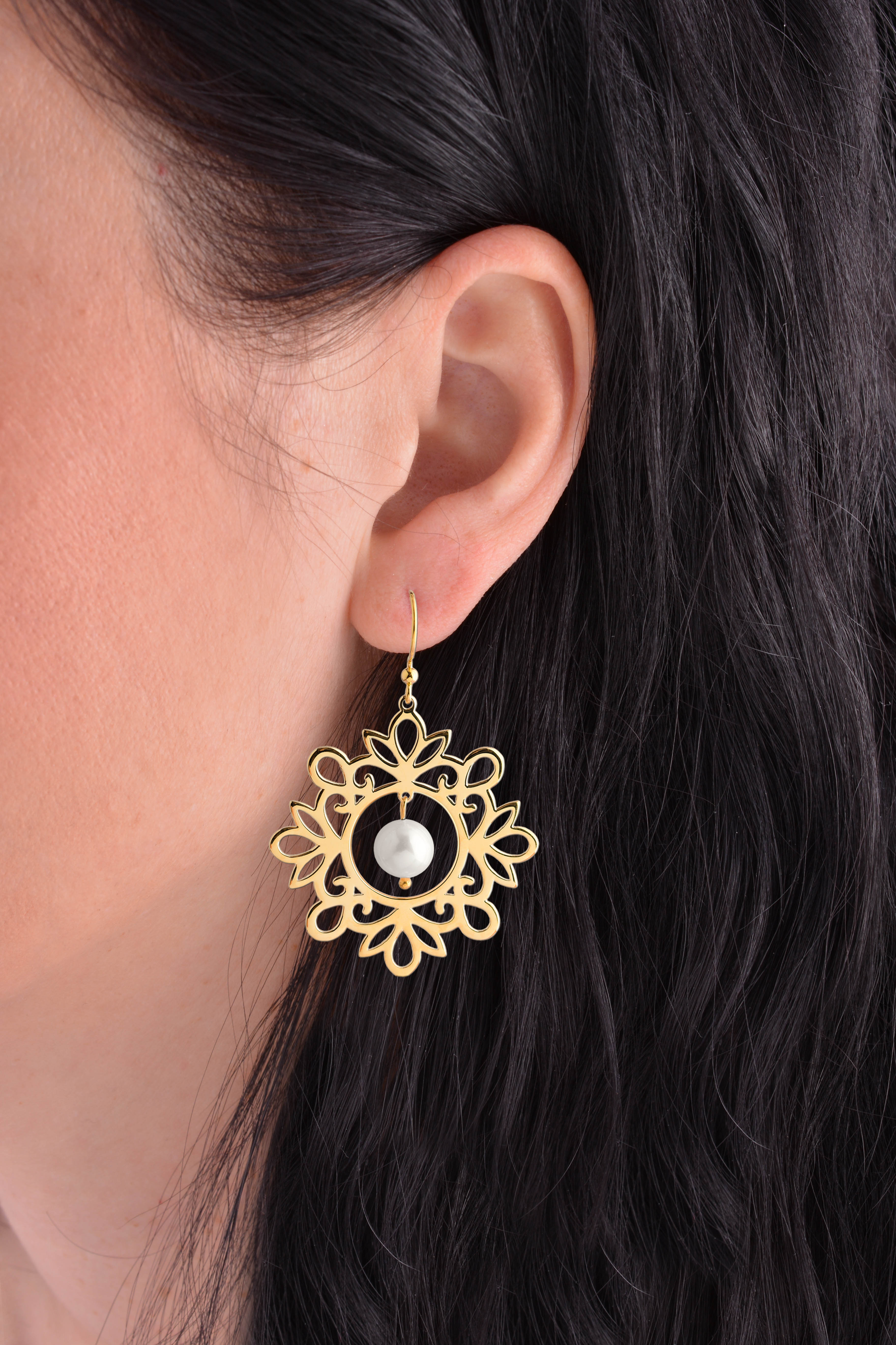 Náušnice Cíferský ornament 3