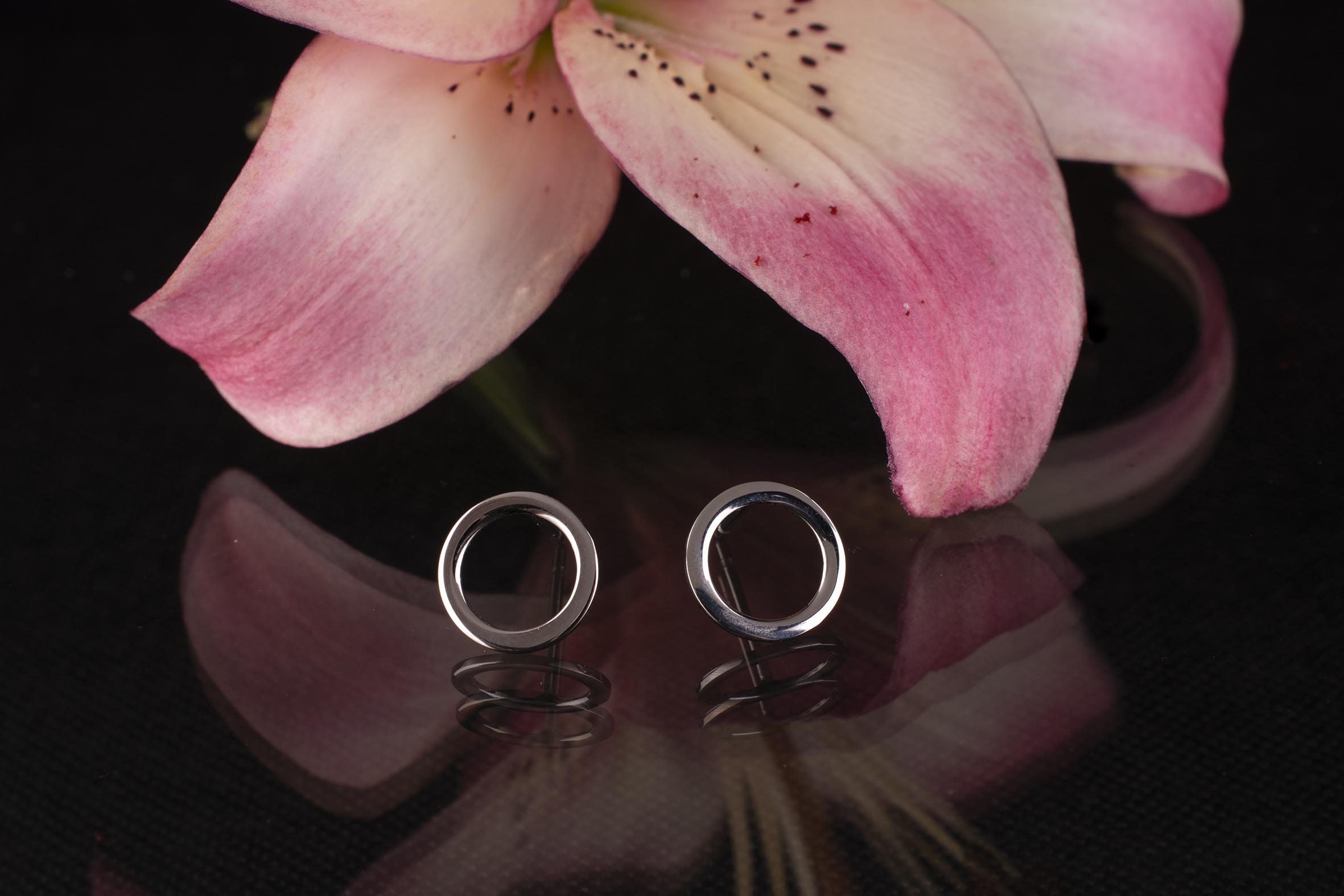 Napichovacie náušnice kruh