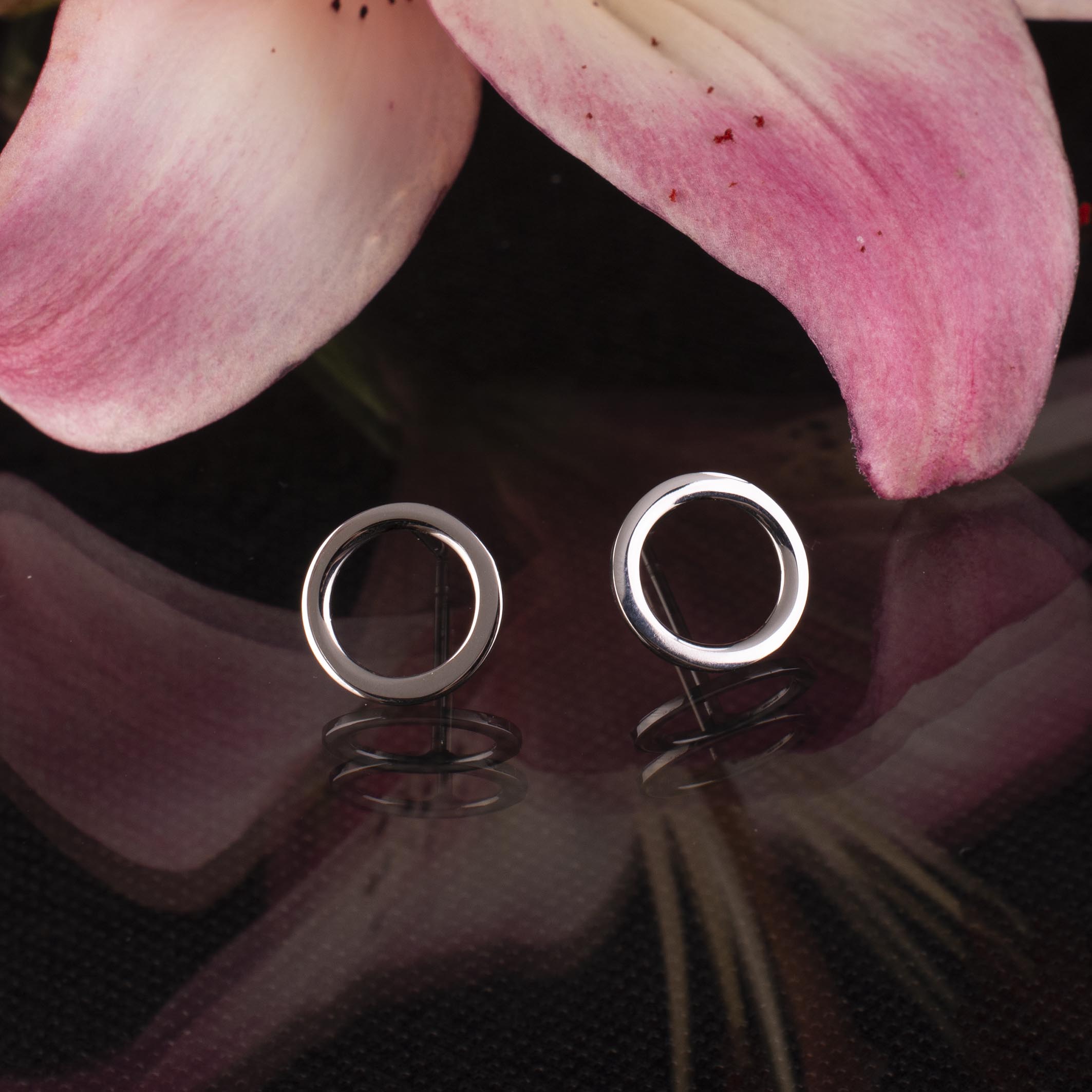 Napichovacie náušnice kruh