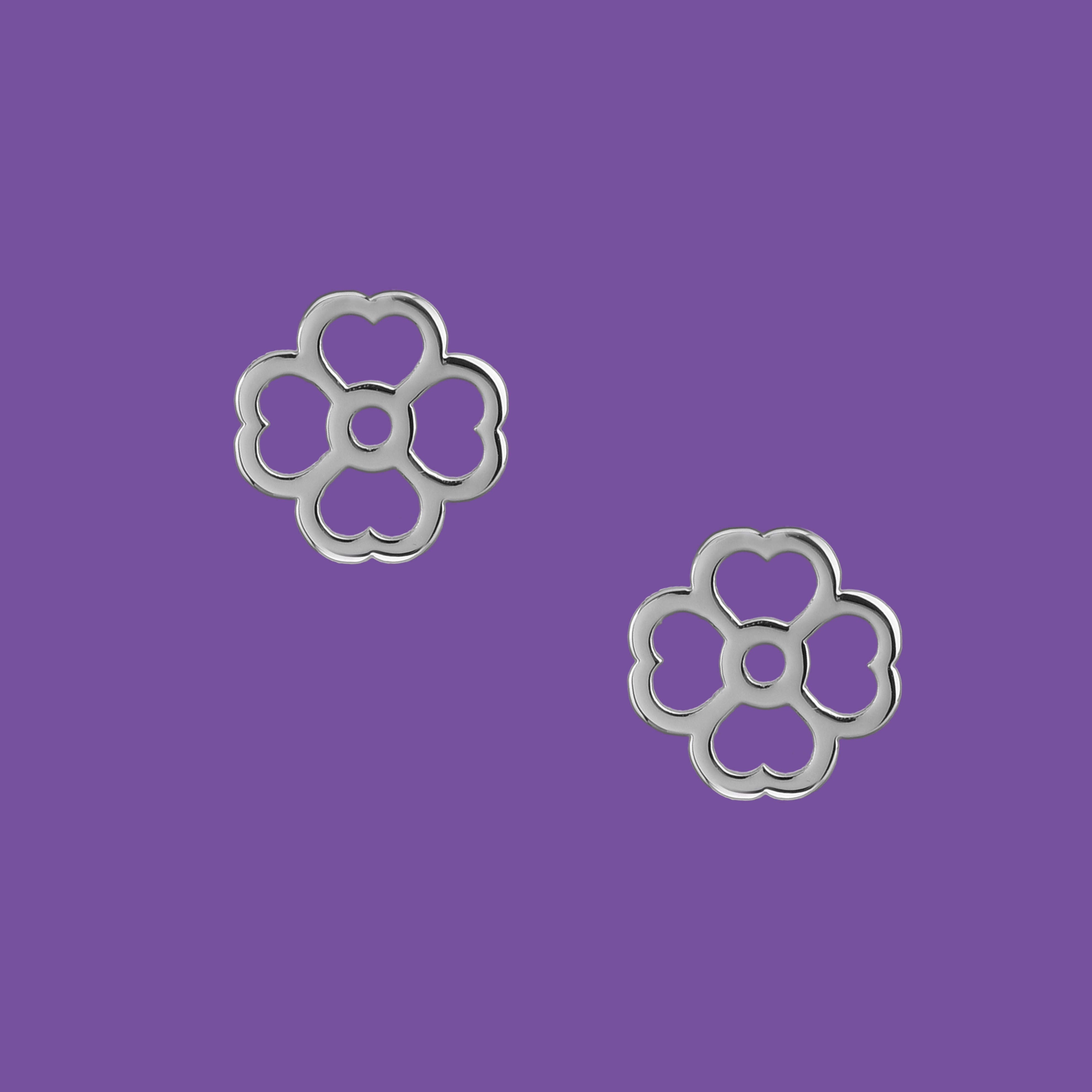 Napichovacie náušnice múzy - klinček