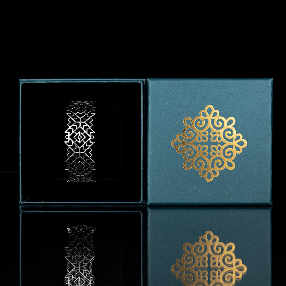 Náramok novohrad ornament - pás široký 3