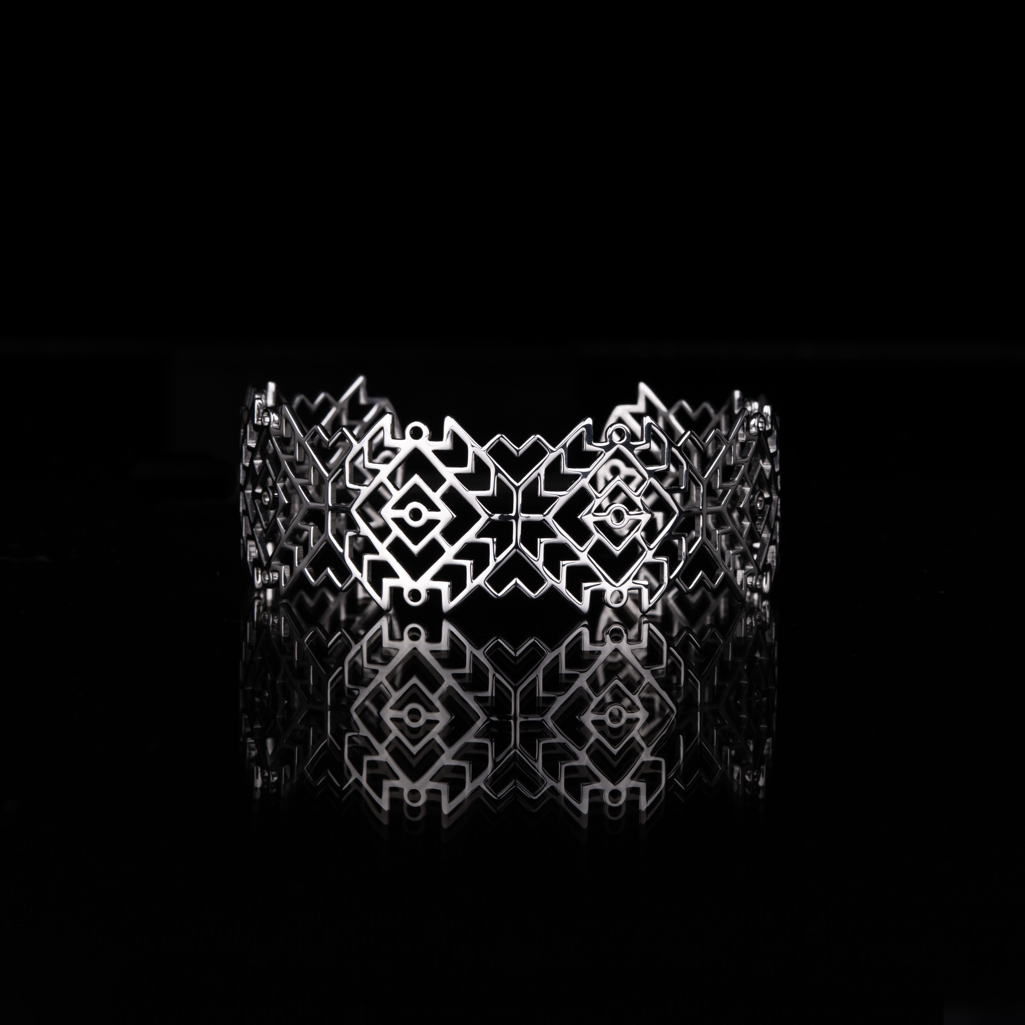 Náramok novohrad ornament - pás široký 3