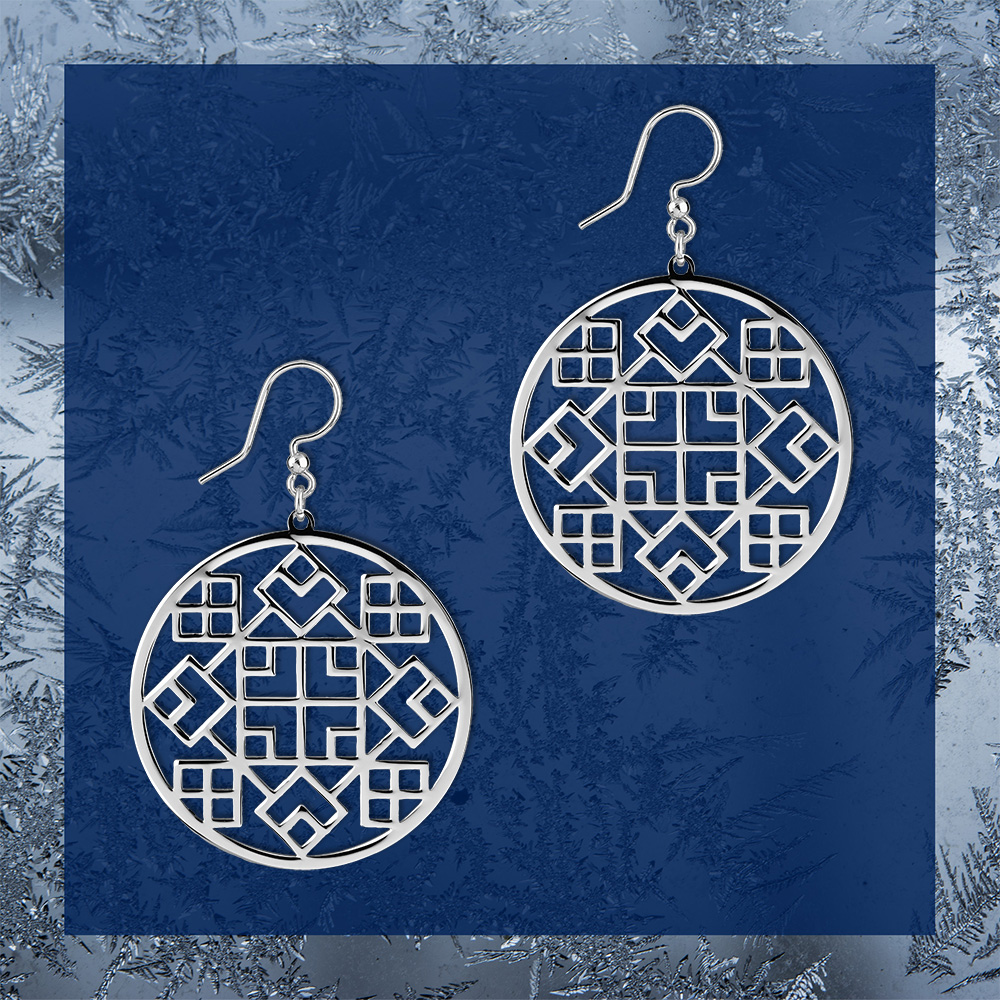 Náušnice novohrad - kruh 3