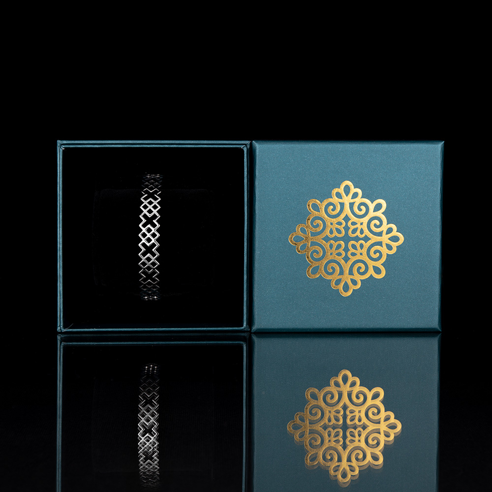 Náramok novohrad ornament - pás úzky 3