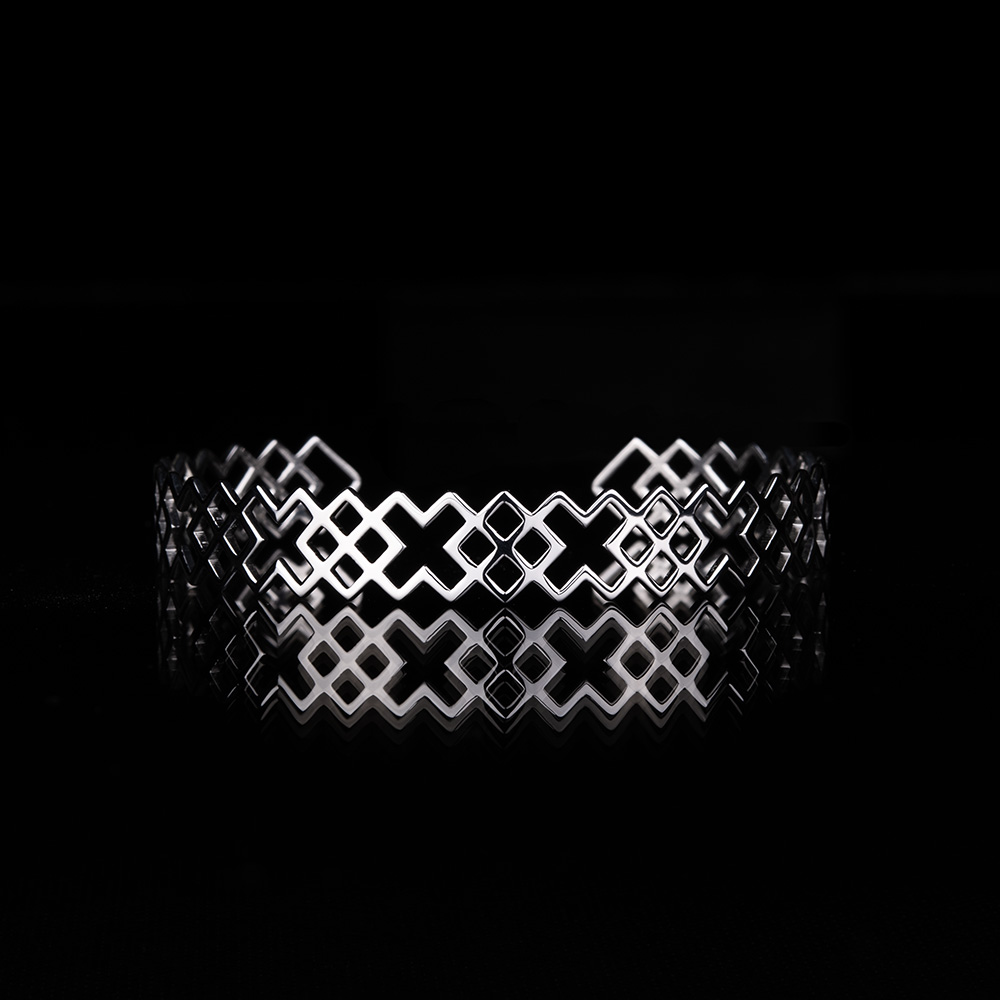 Náramok novohrad ornament - pás úzky 3