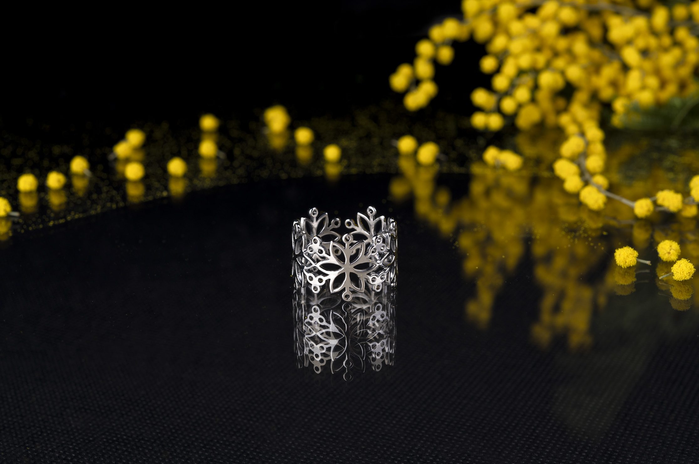 Prsteň kvet života - pás 2