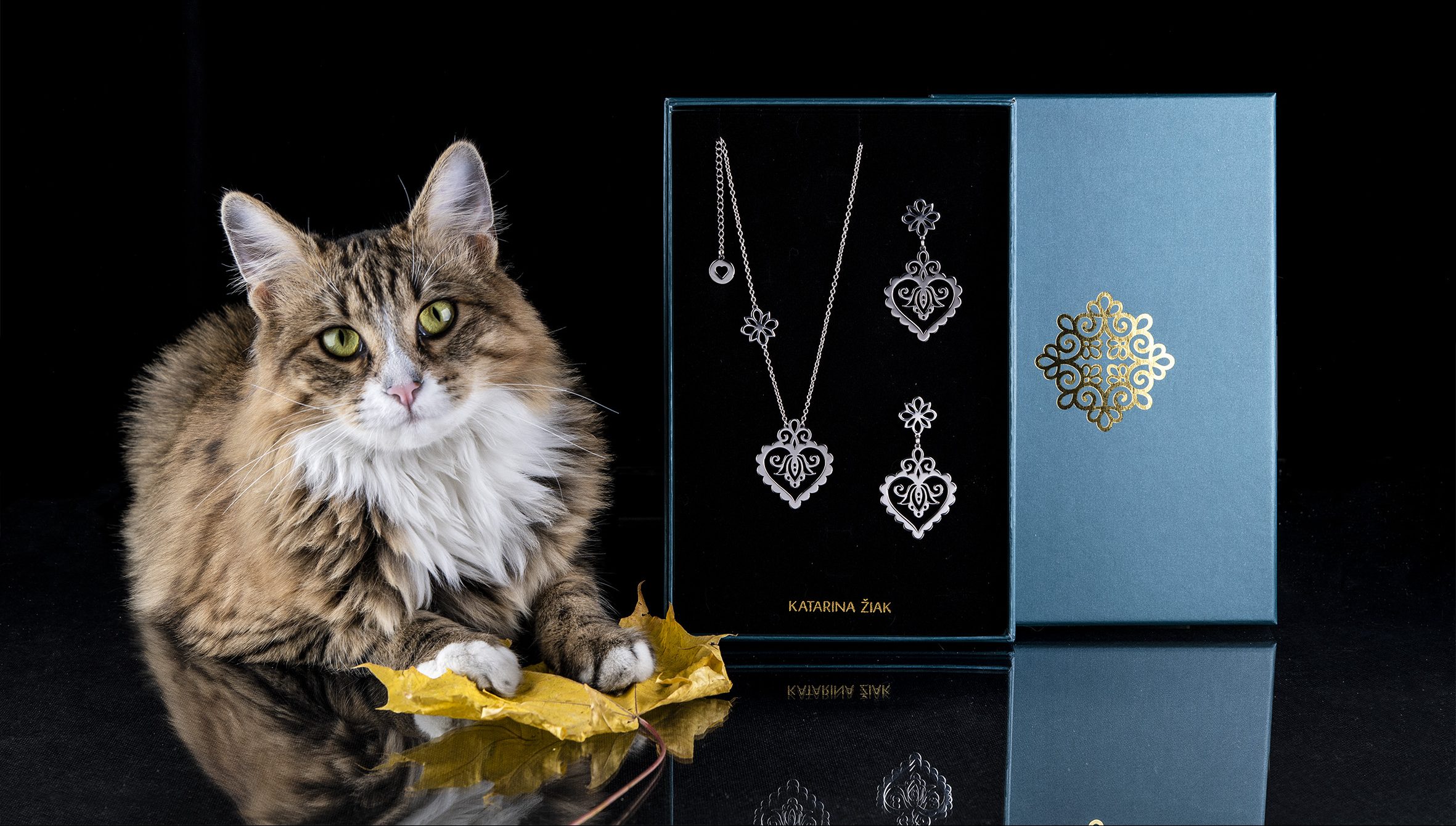 Set Cíferské srdce 1 - tulipán