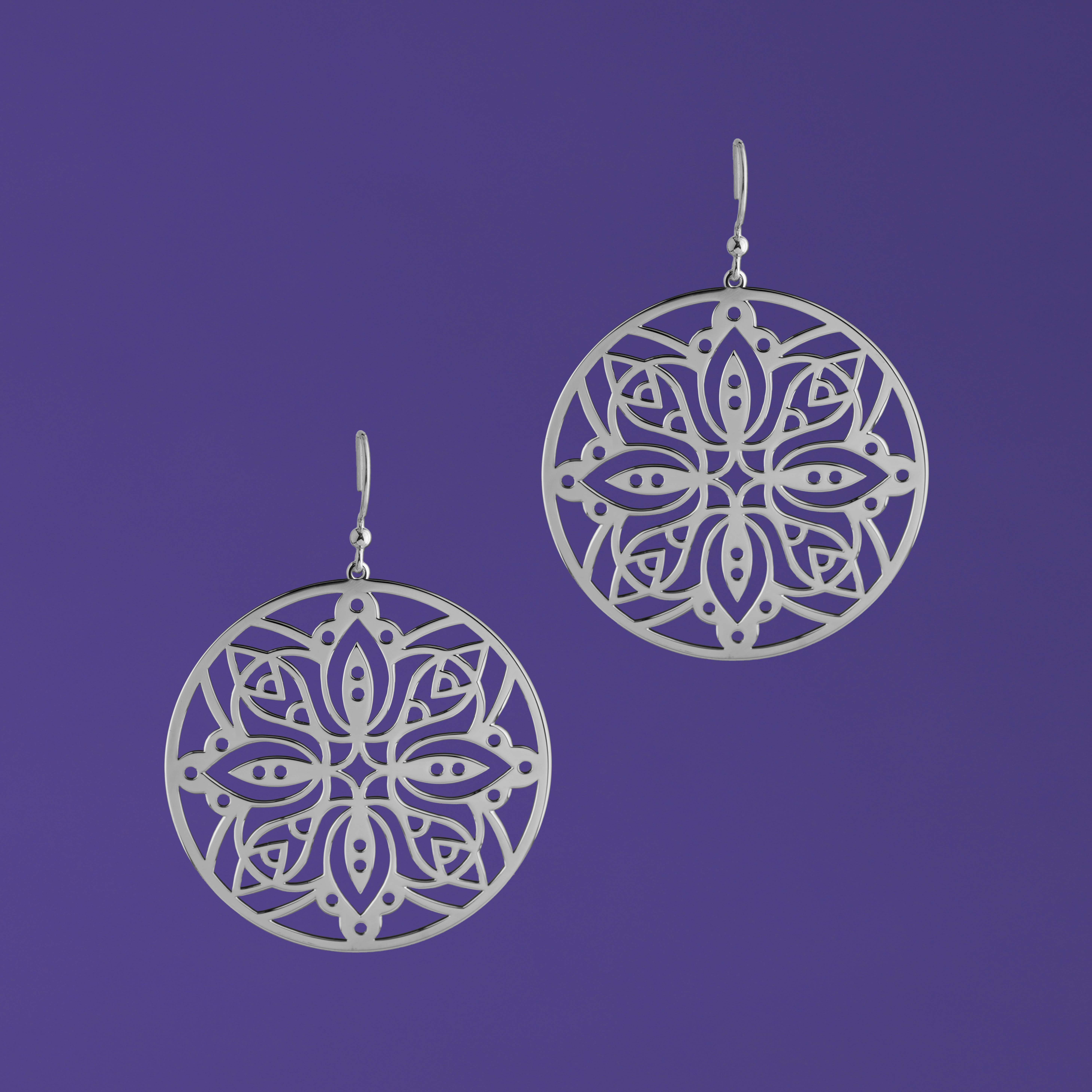 Náušnice Cíferské mustry - kruh