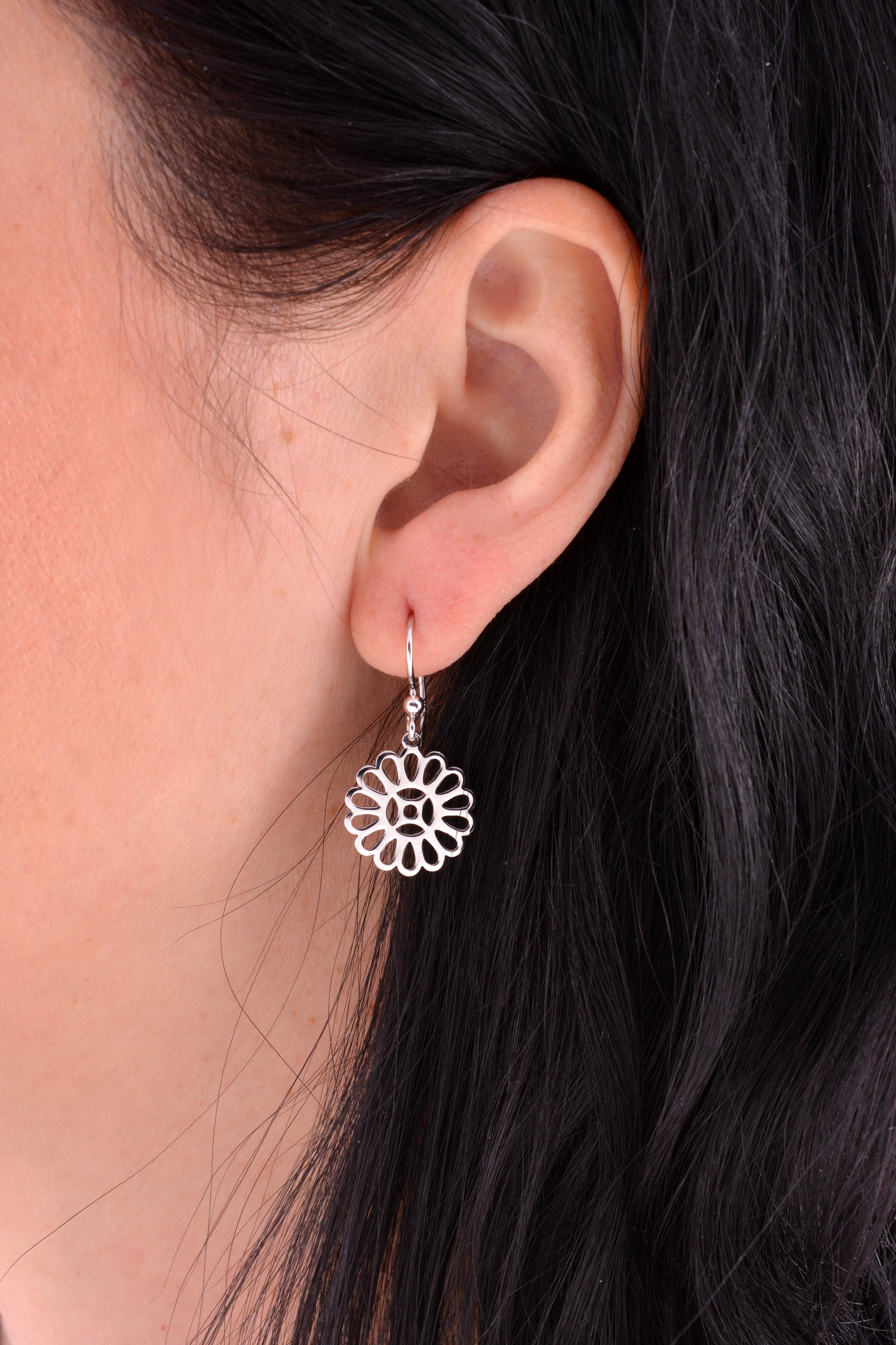 Náušnice Cíferská margaréta