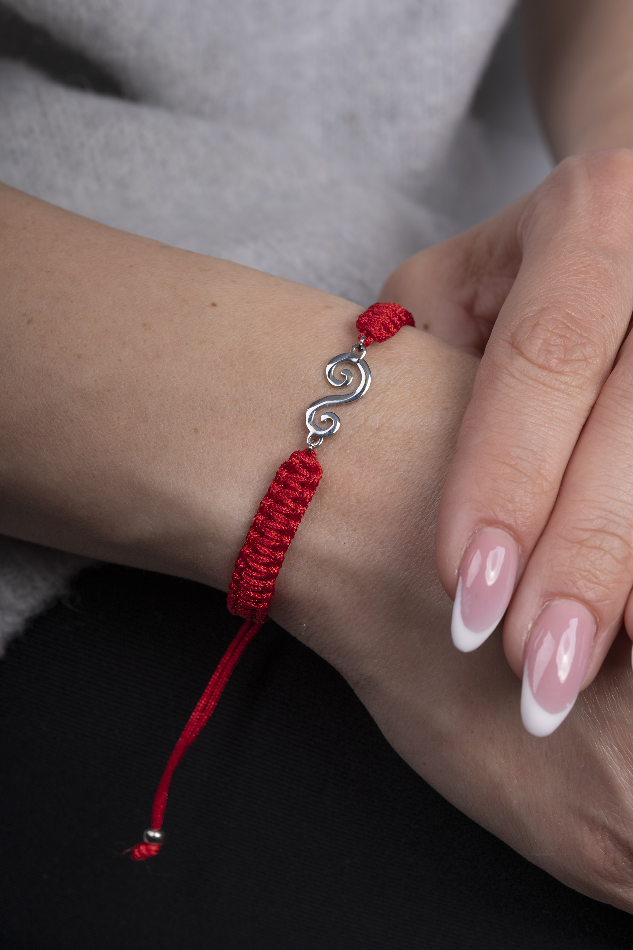 Náramok drotárske slučky 2 – šnúrka