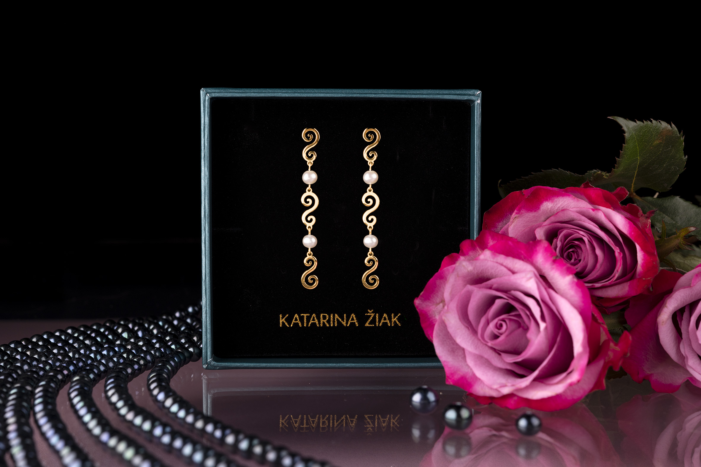 Náušnice drotárske slučky 2  - pás