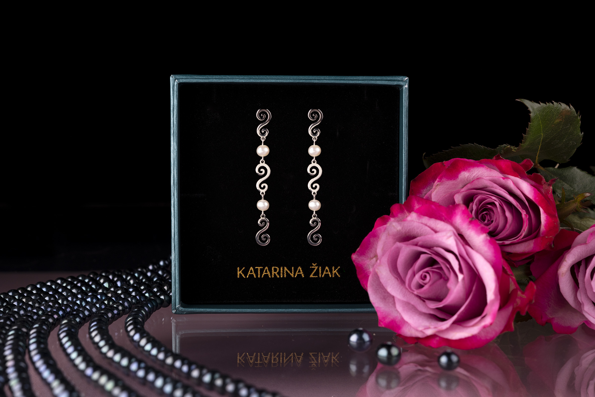 Náušnice drotárske slučky 2  - pás