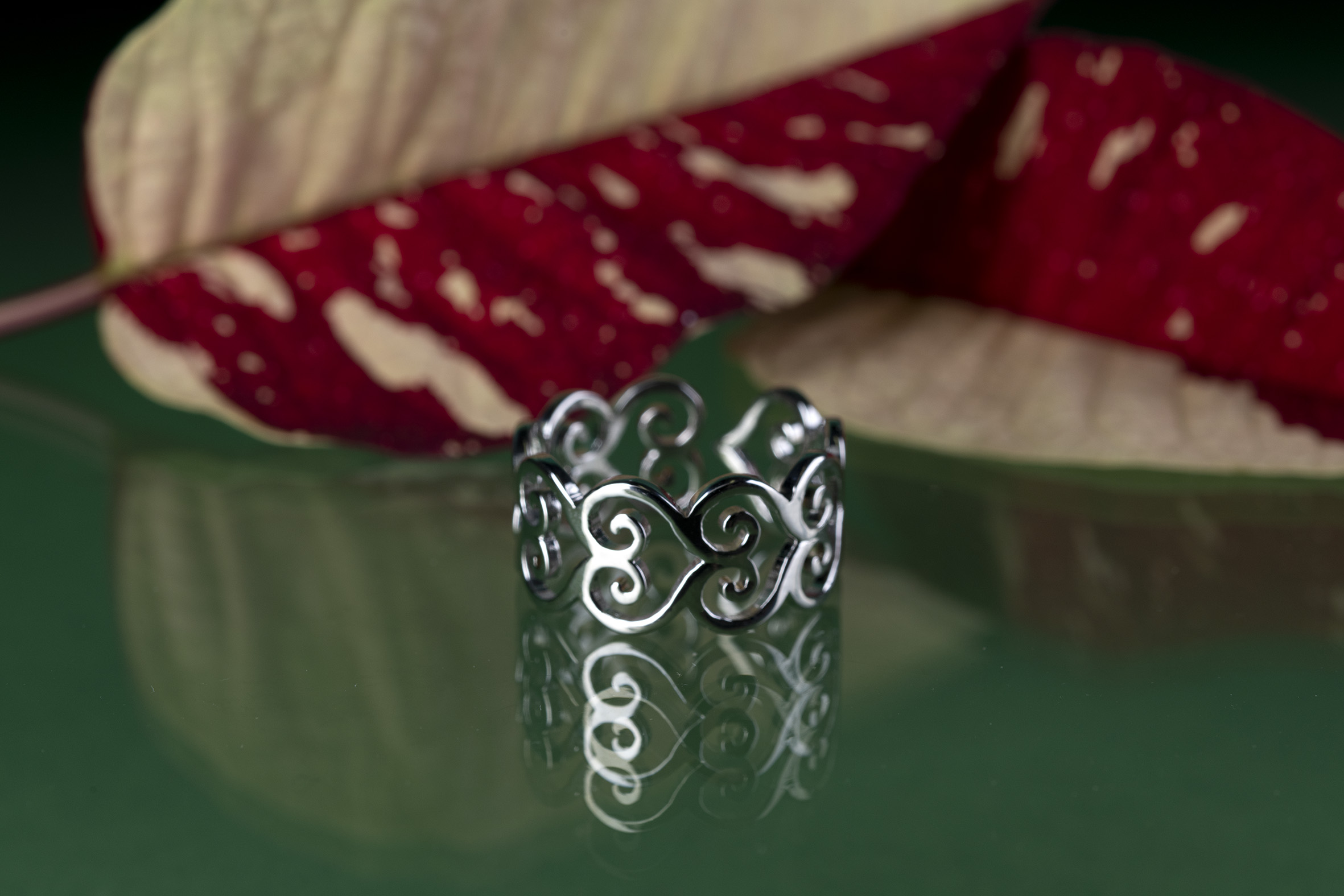 Prsteň drotárstvo - srdce 1