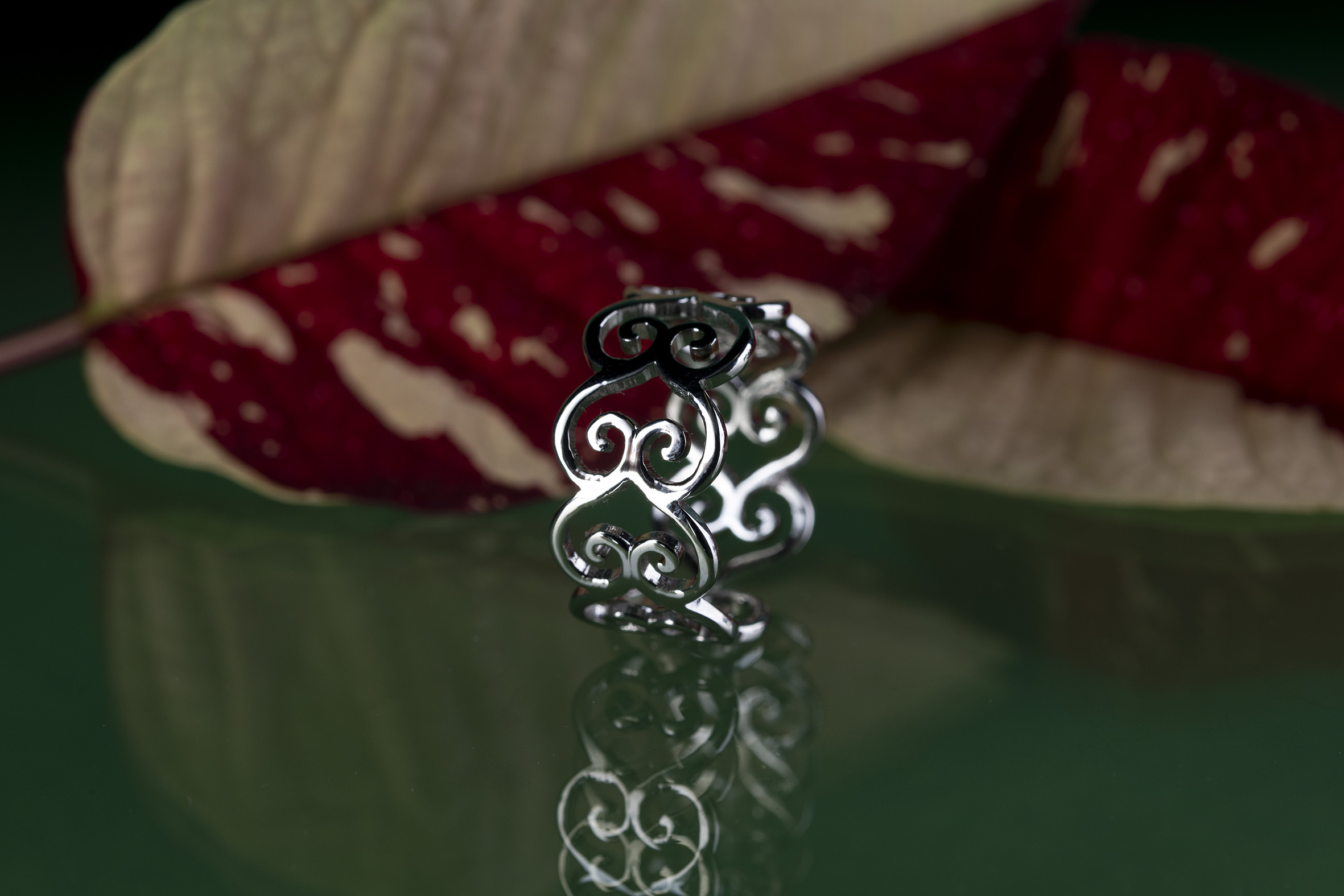 Prsteň drotárstvo - srdce 1