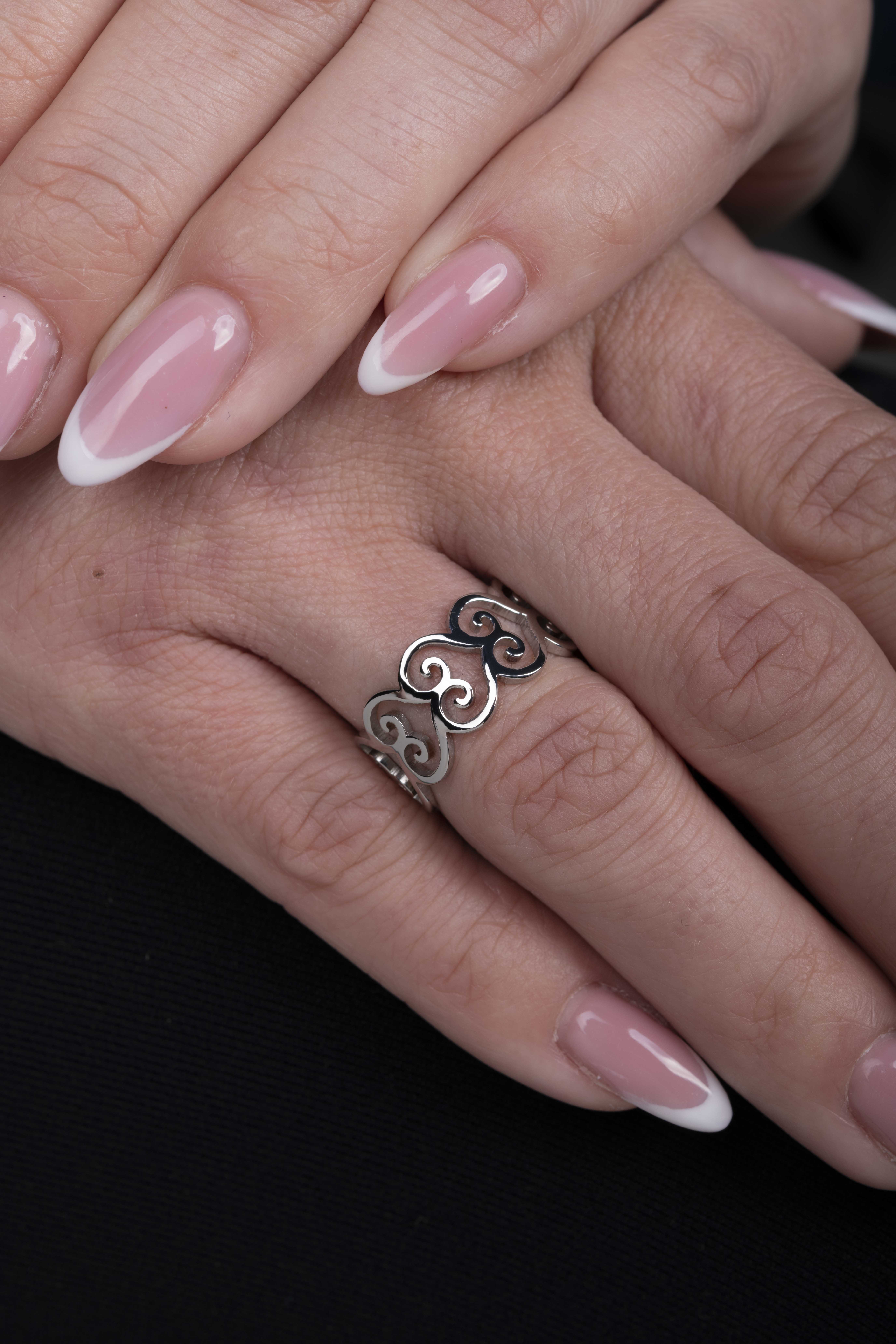 Prsteň drotárstvo - srdce 1