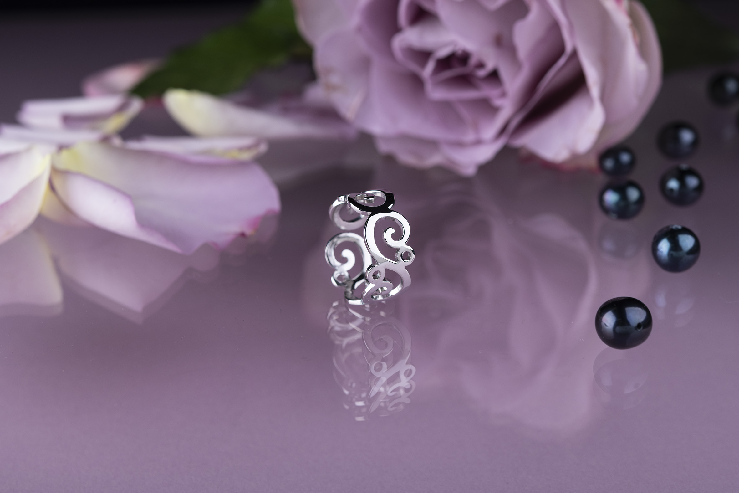 Prsteň drotárstvo - špirála 1