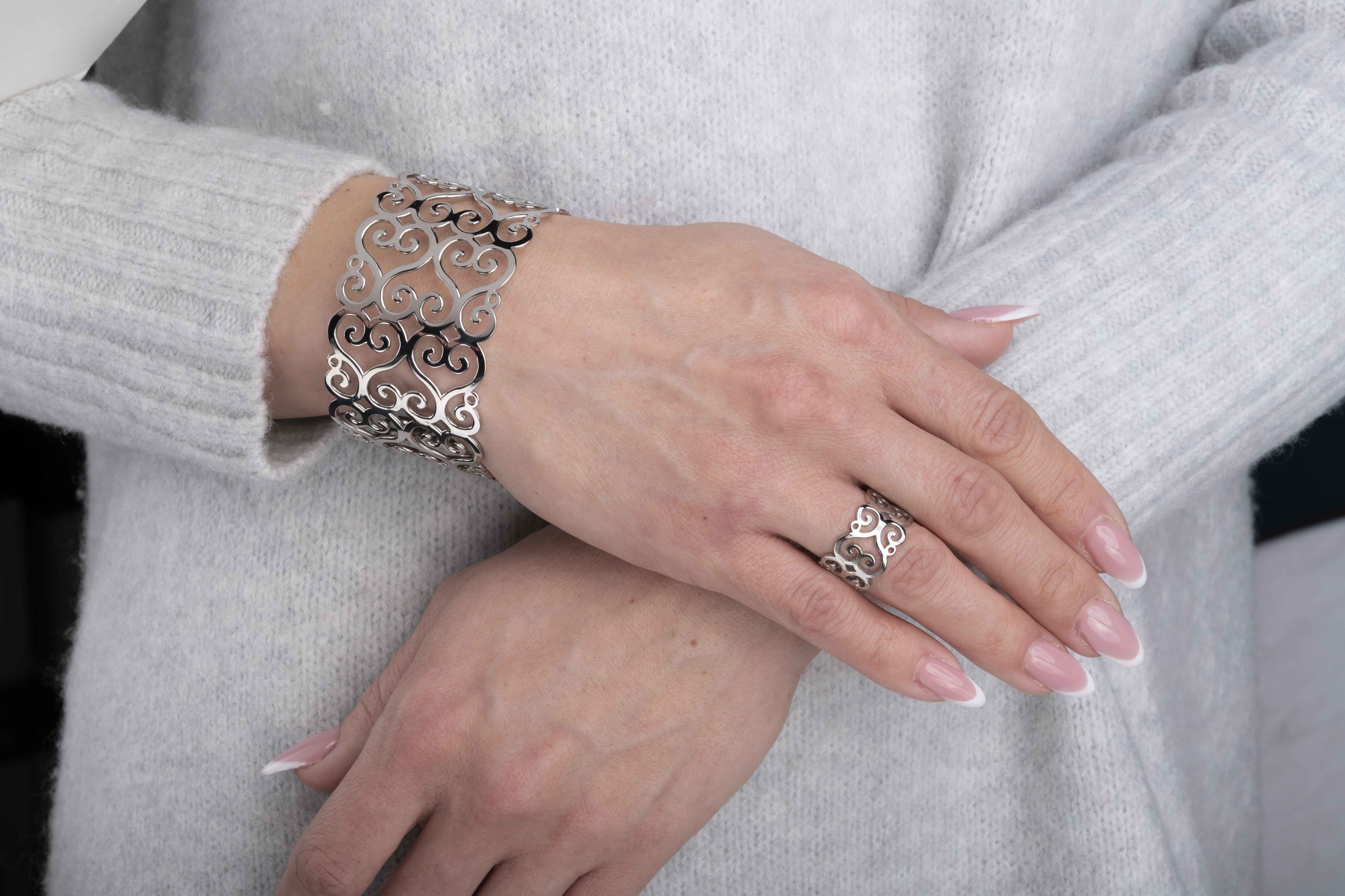 Prsteň drotárstvo - srdce 2