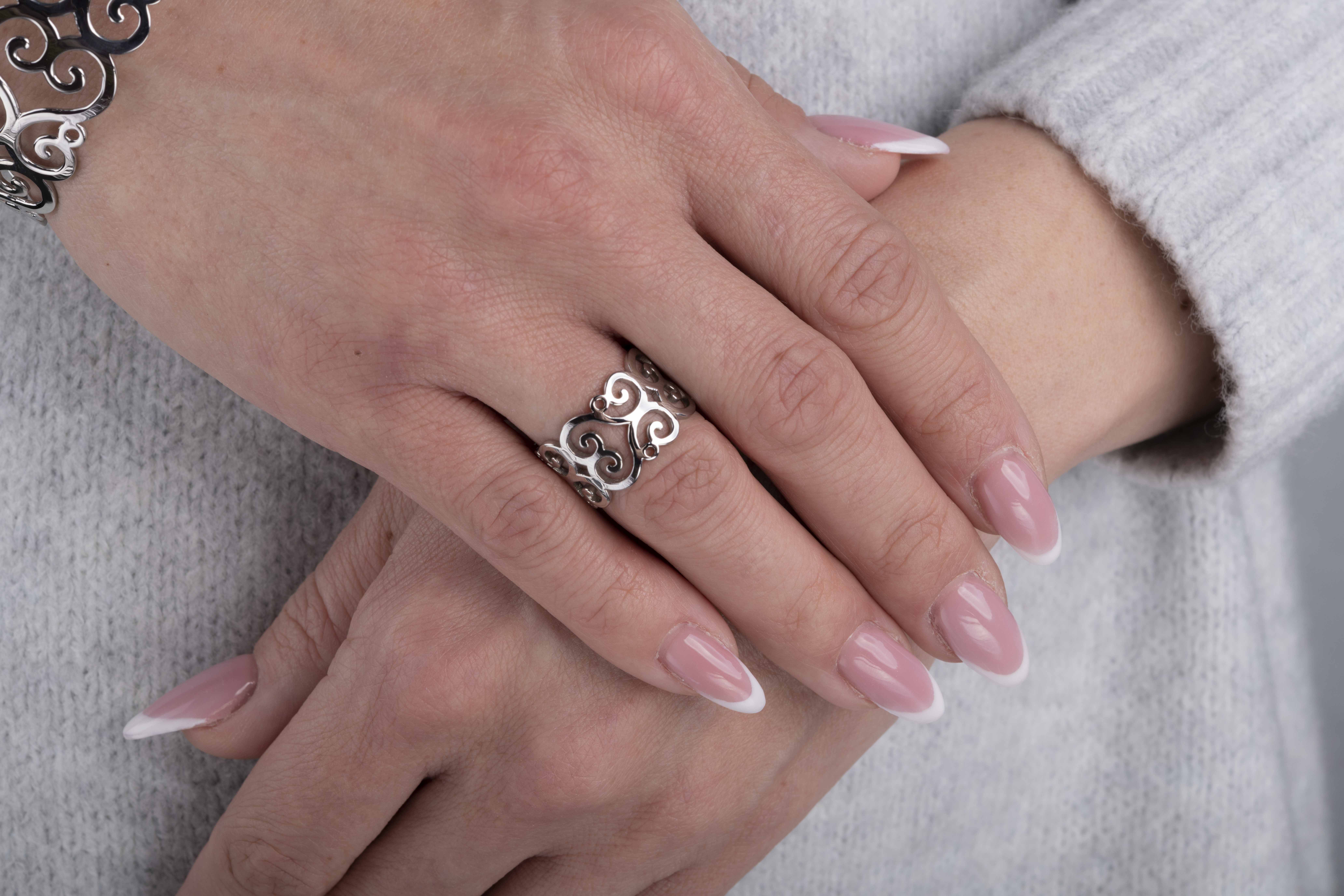 Prsteň drotárstvo - srdce 2