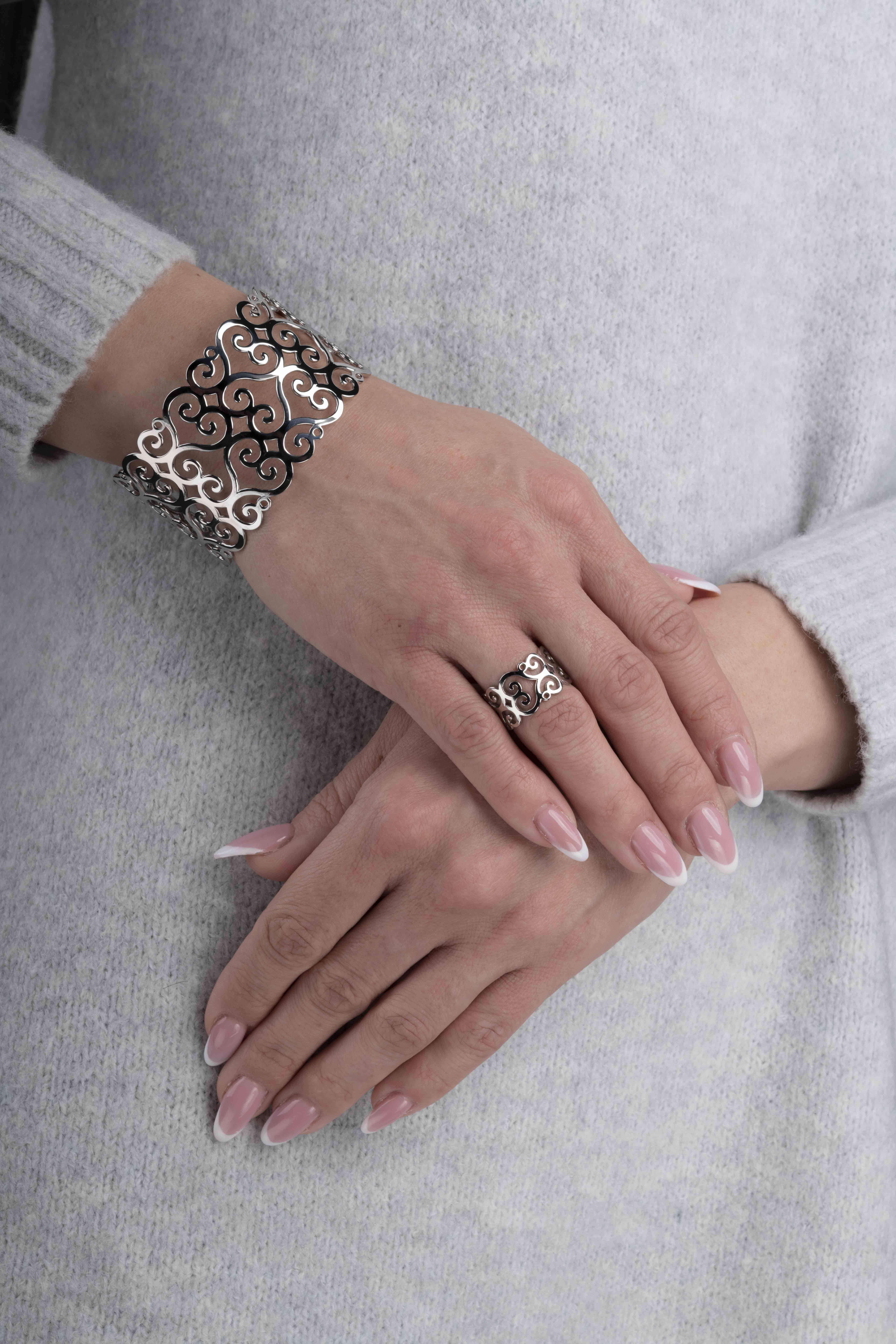 Prsteň drotárstvo - srdce 2