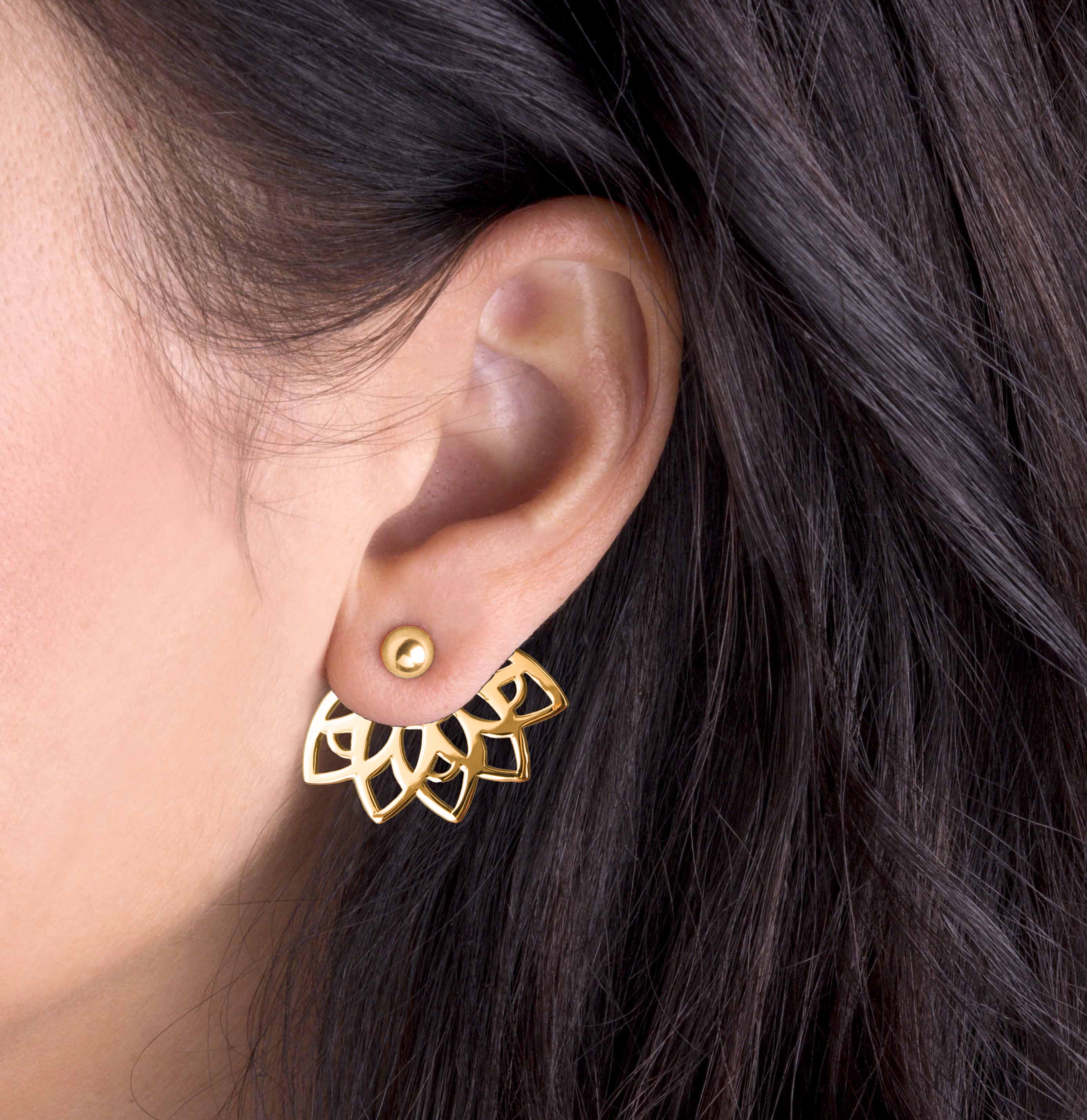 Záušnice slnečnica - malý vejárik 1